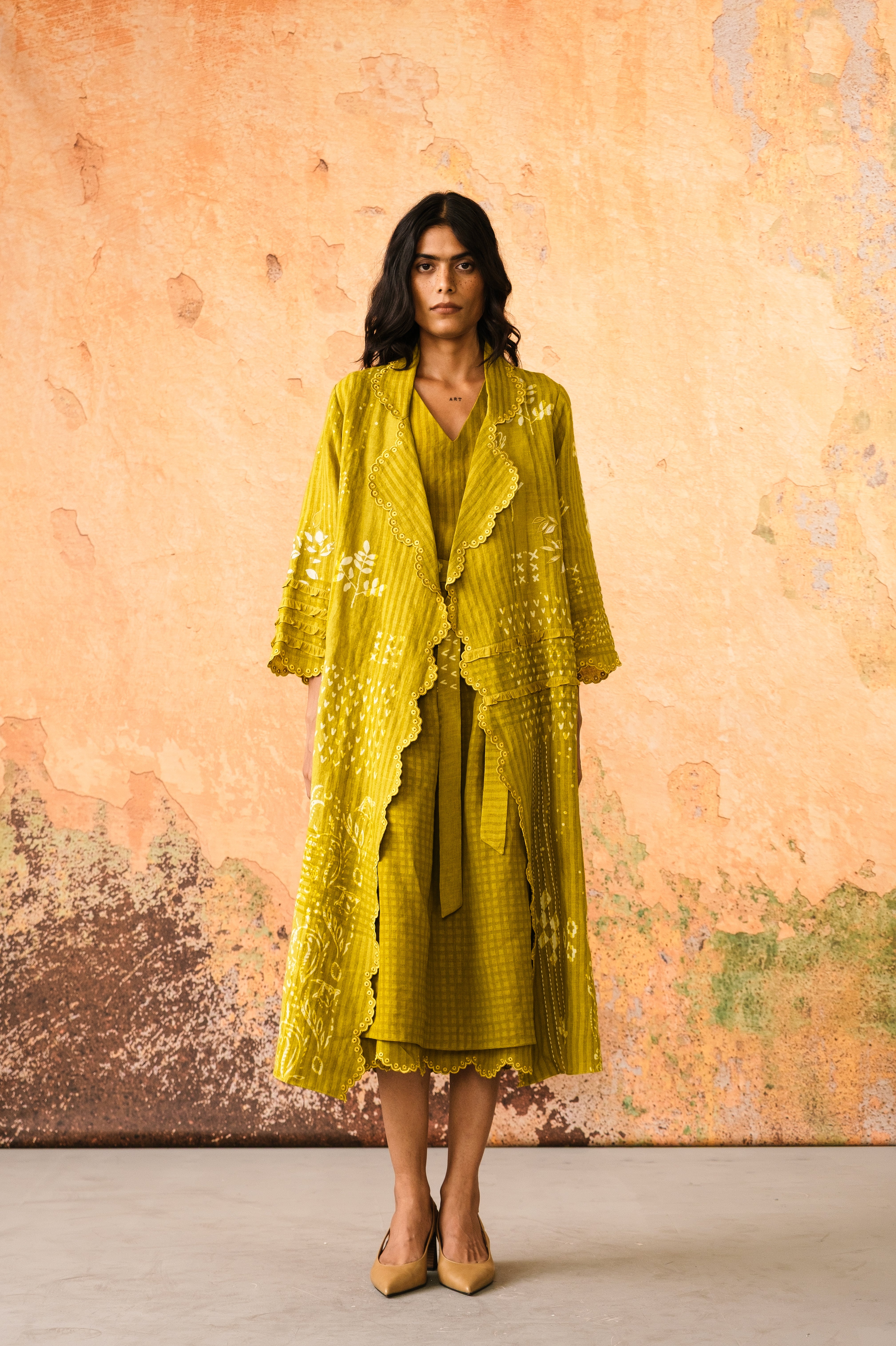 MAVI JACKET WITH TOP & SKIRT