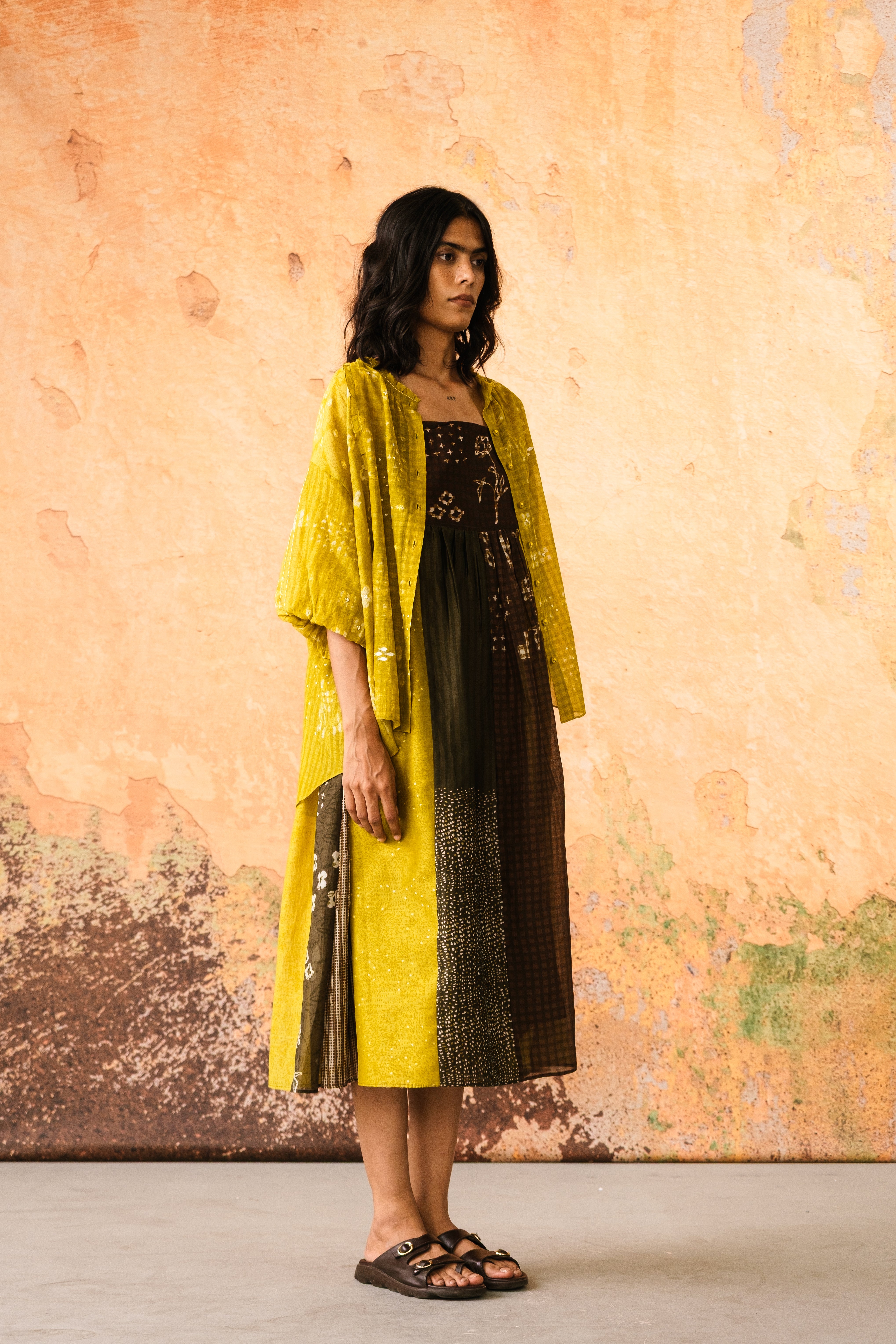NERISSA DRESS WITH MEADOW SHIRT