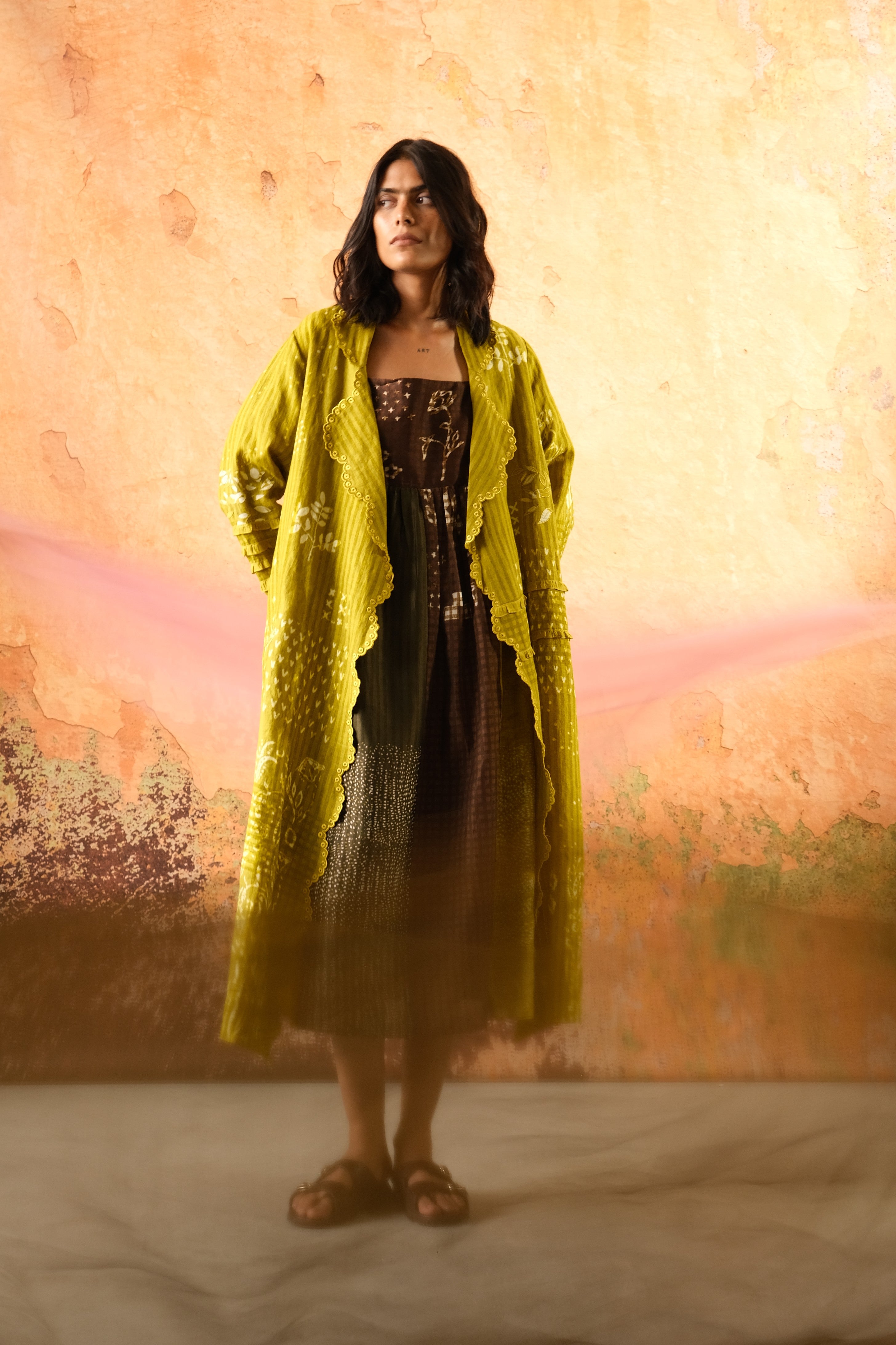 NERISSA DRESS  WITH MAVI JACKET