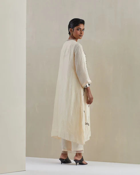 Ecru Kurta Set