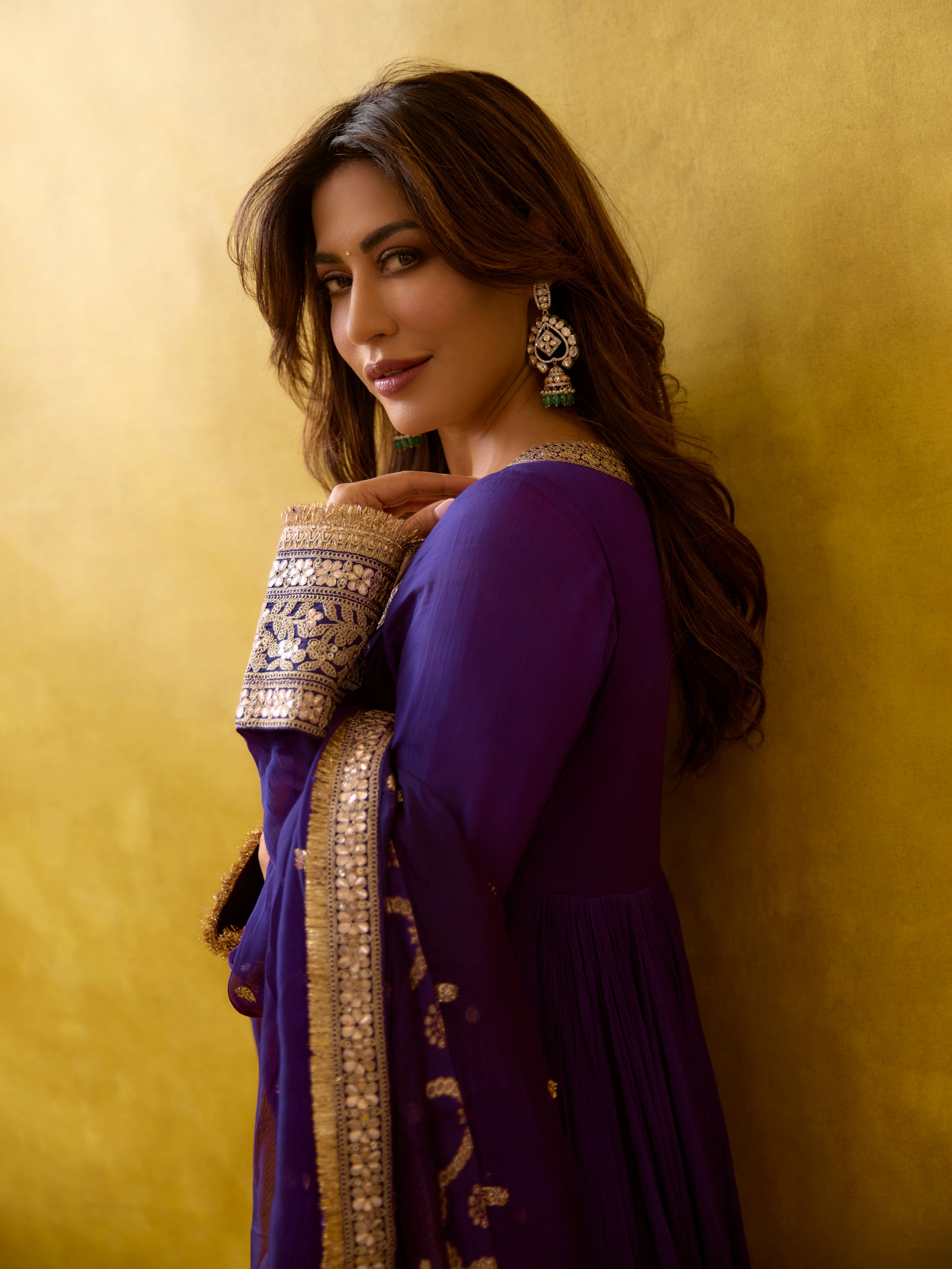 Chitrangada Anarkali Set
