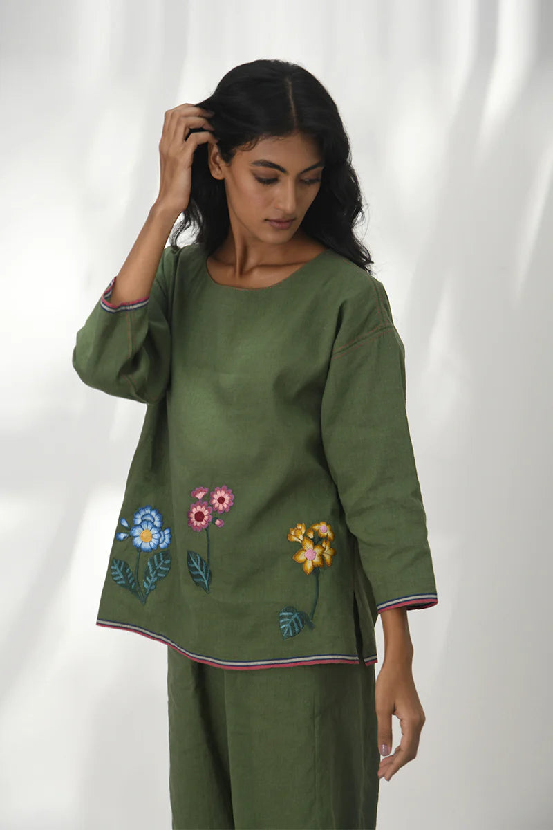 Vittoria Embroidered Top