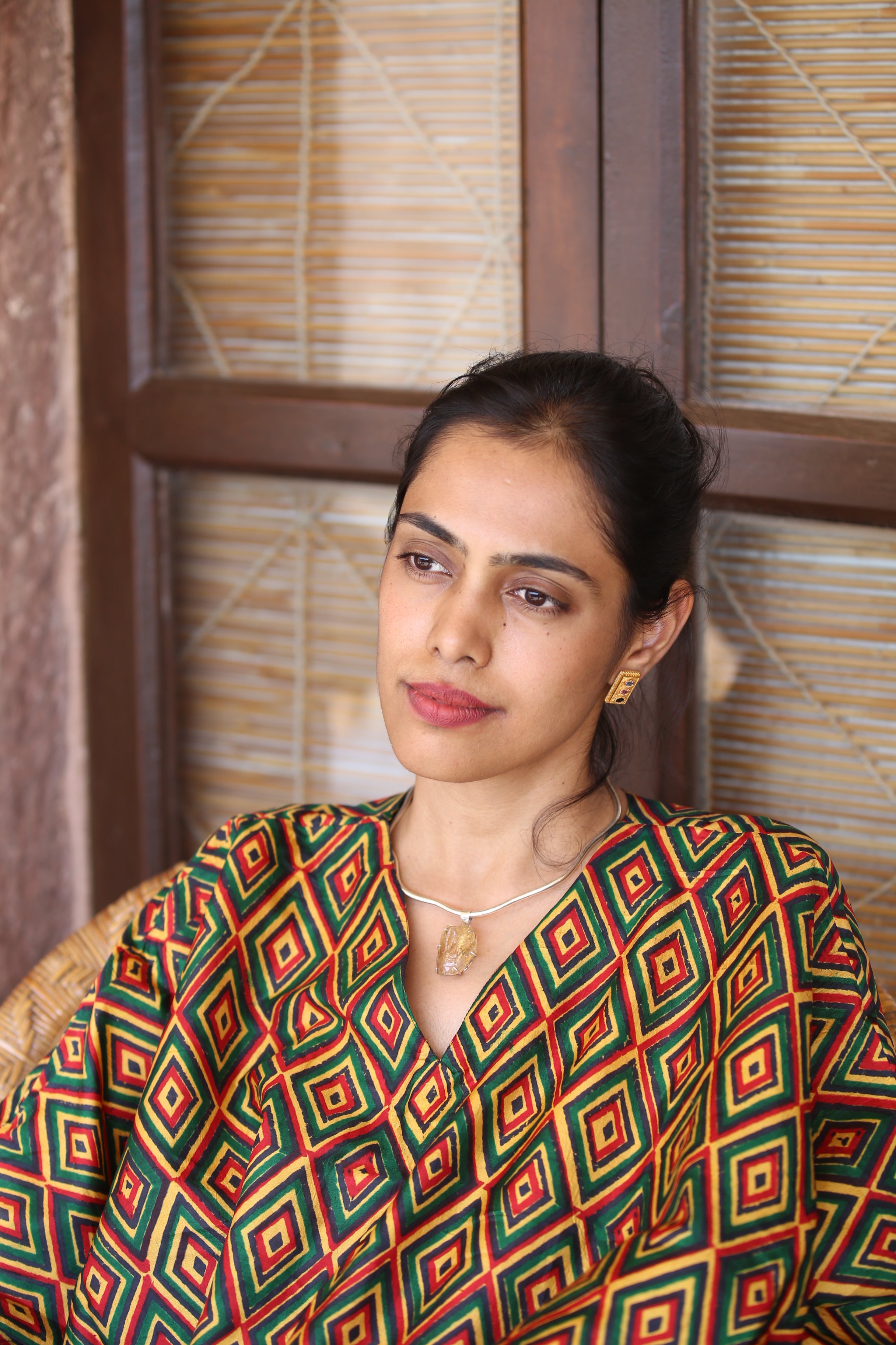 Lunar Trance  Pendant with Hasli