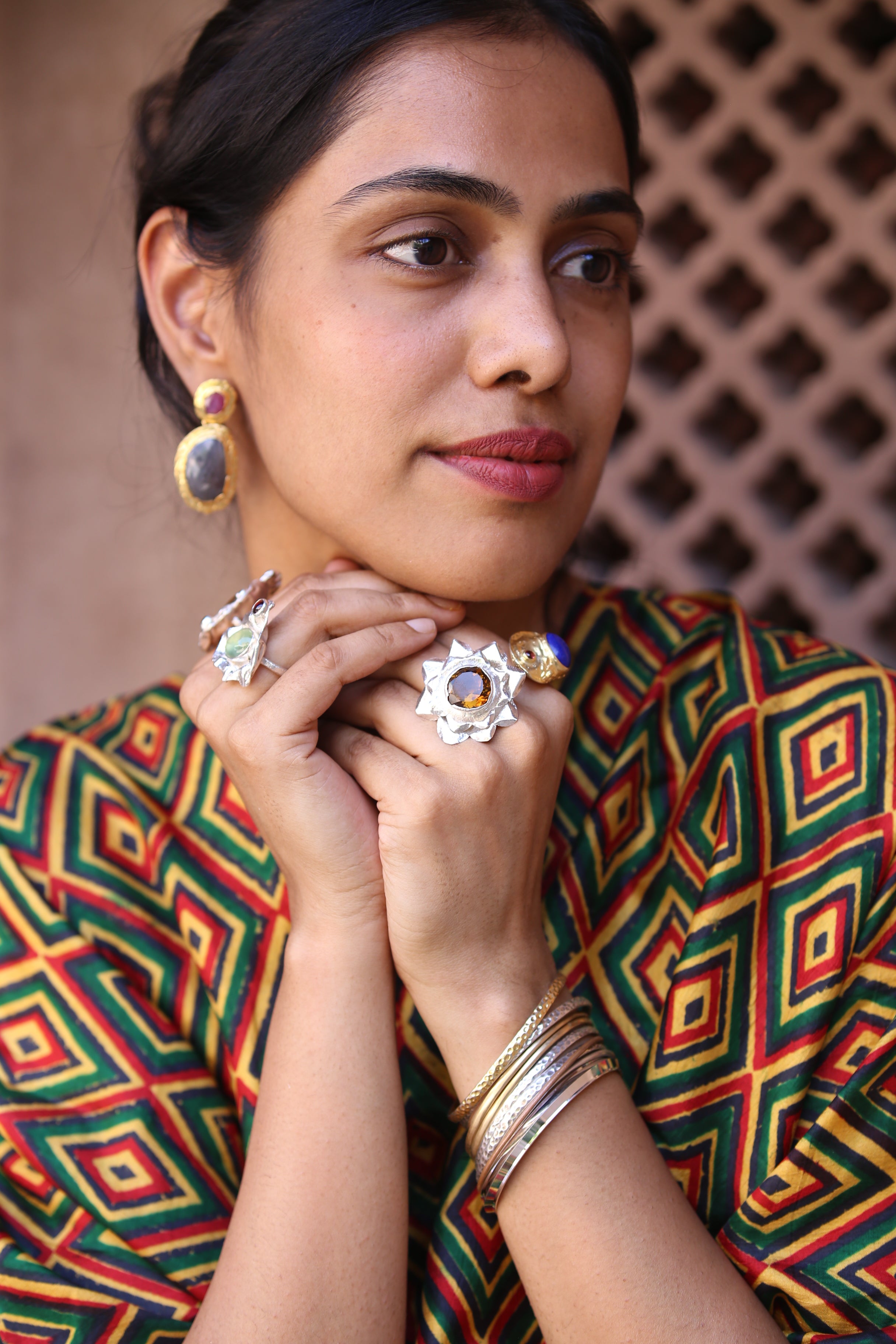 Twilight Petals Ring