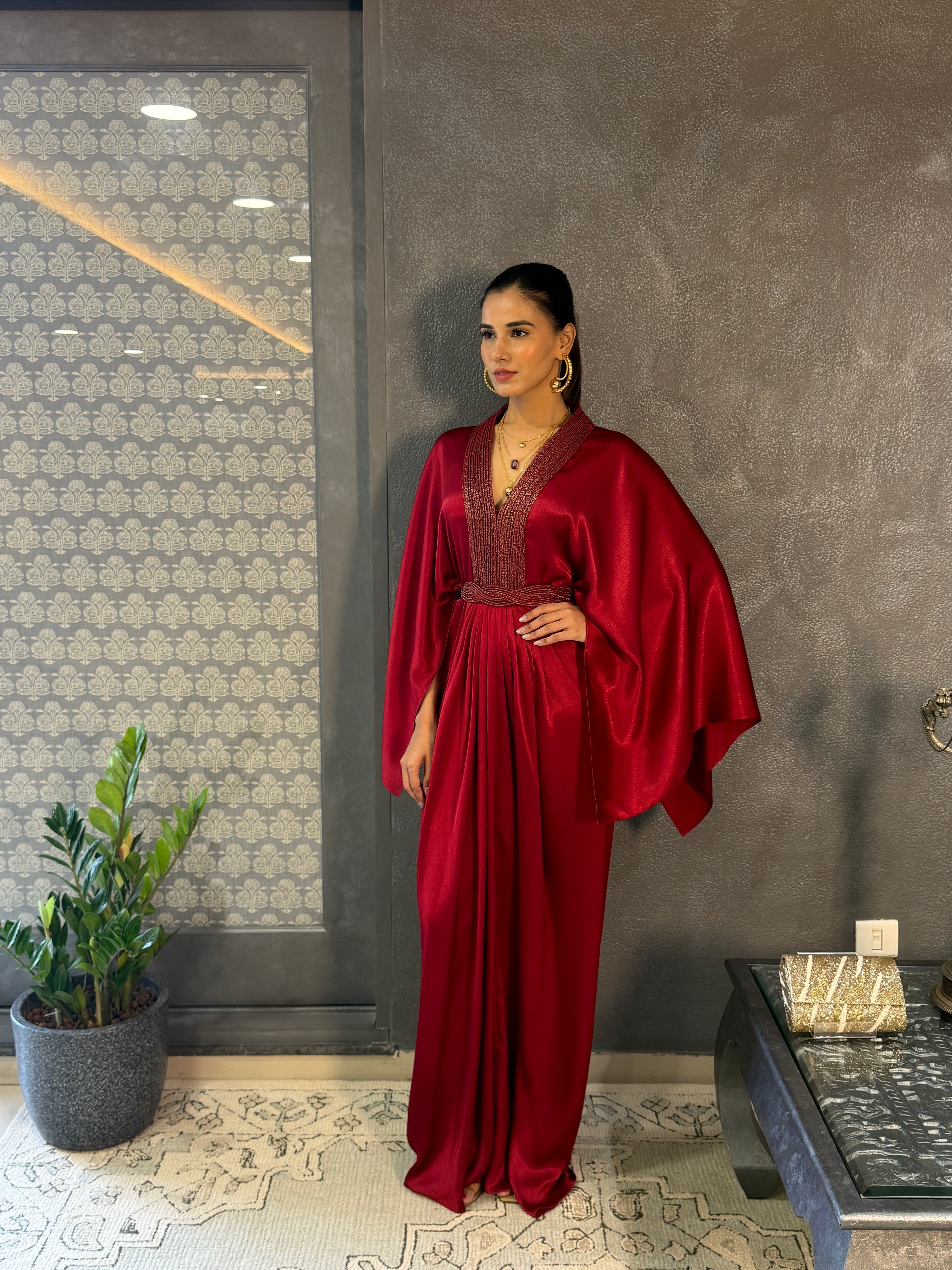 Satin Chiffon Banarsi