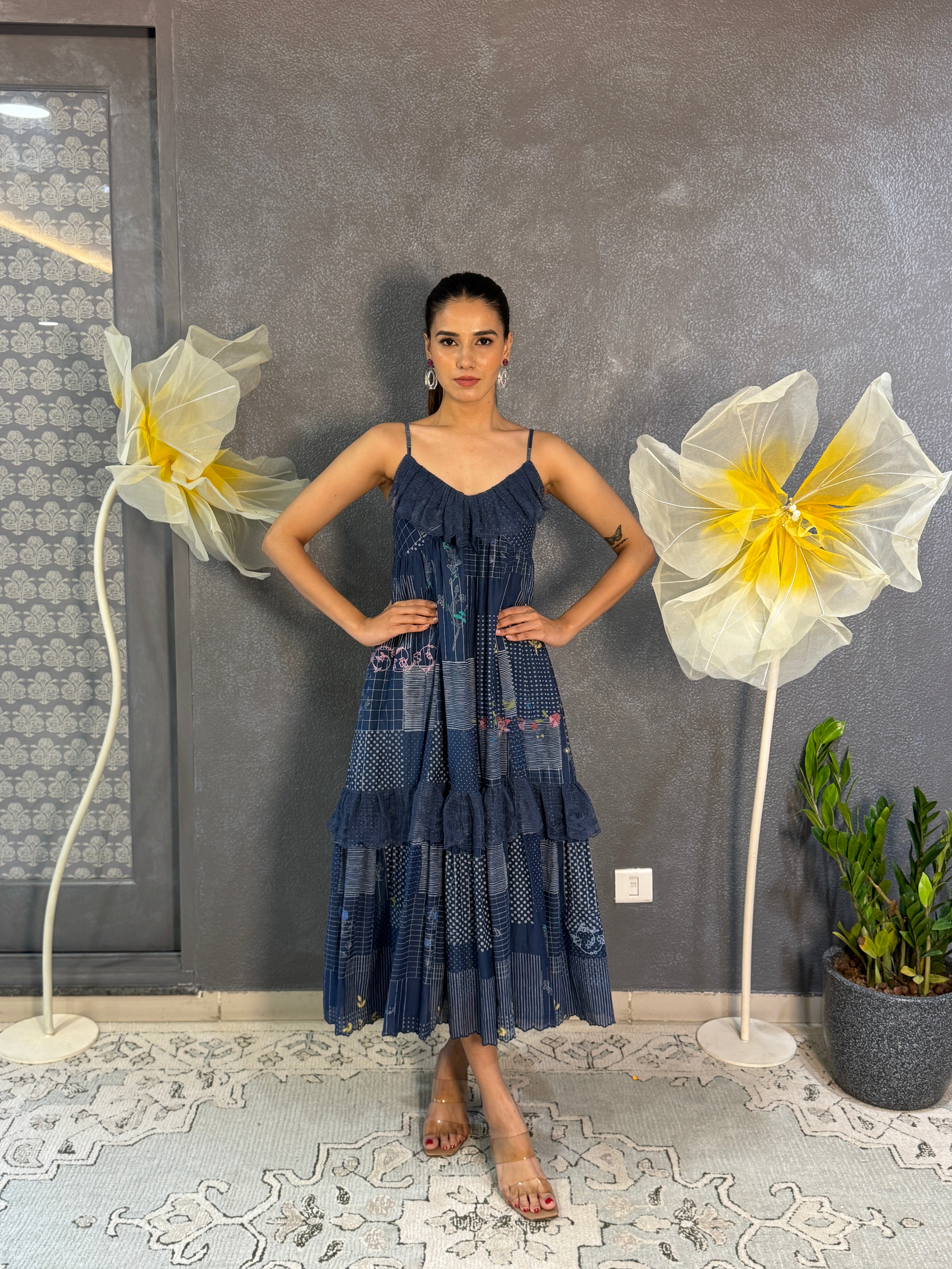 Blue Teek Dress
