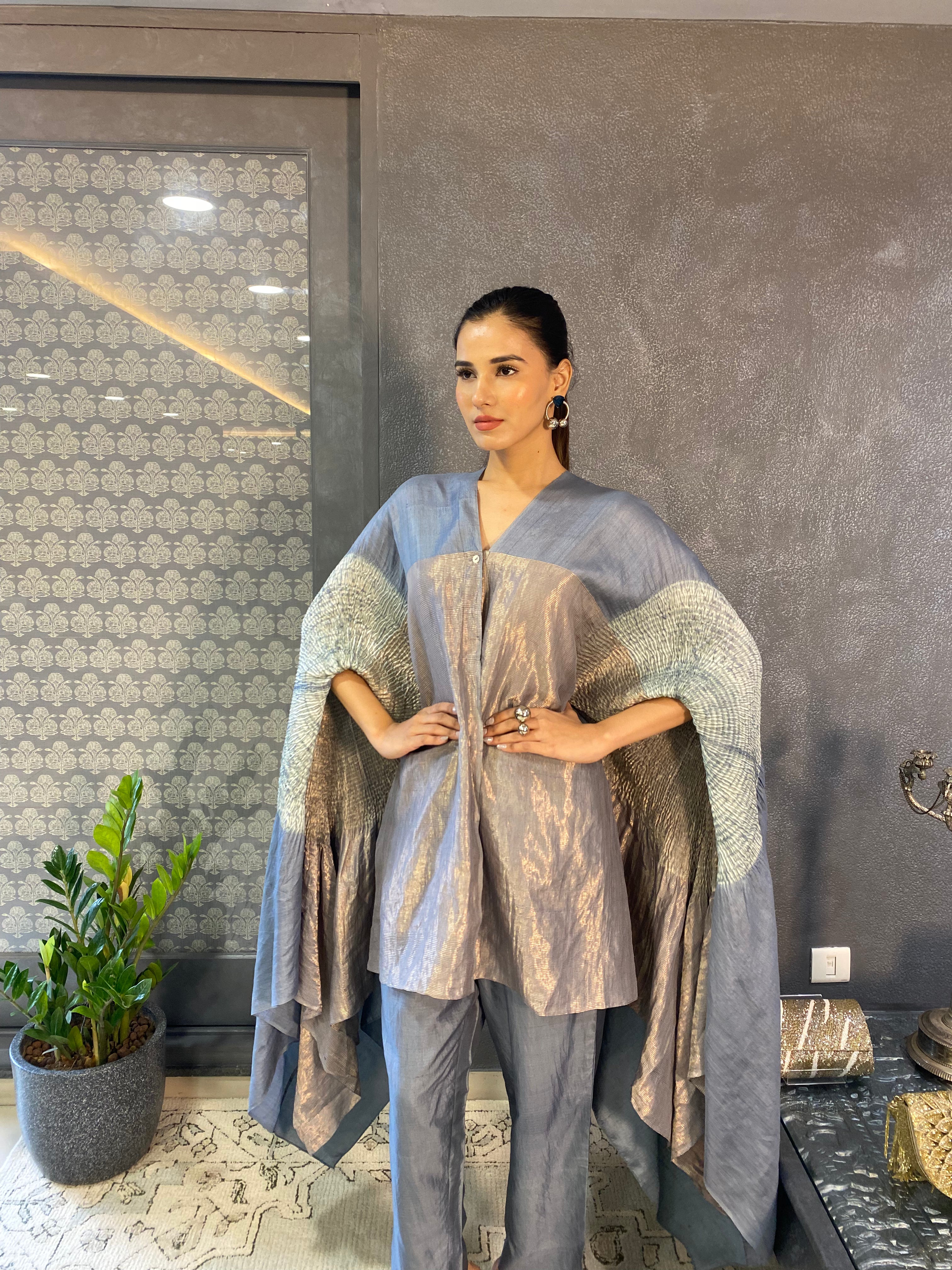 Metallic Grey Co-Ord