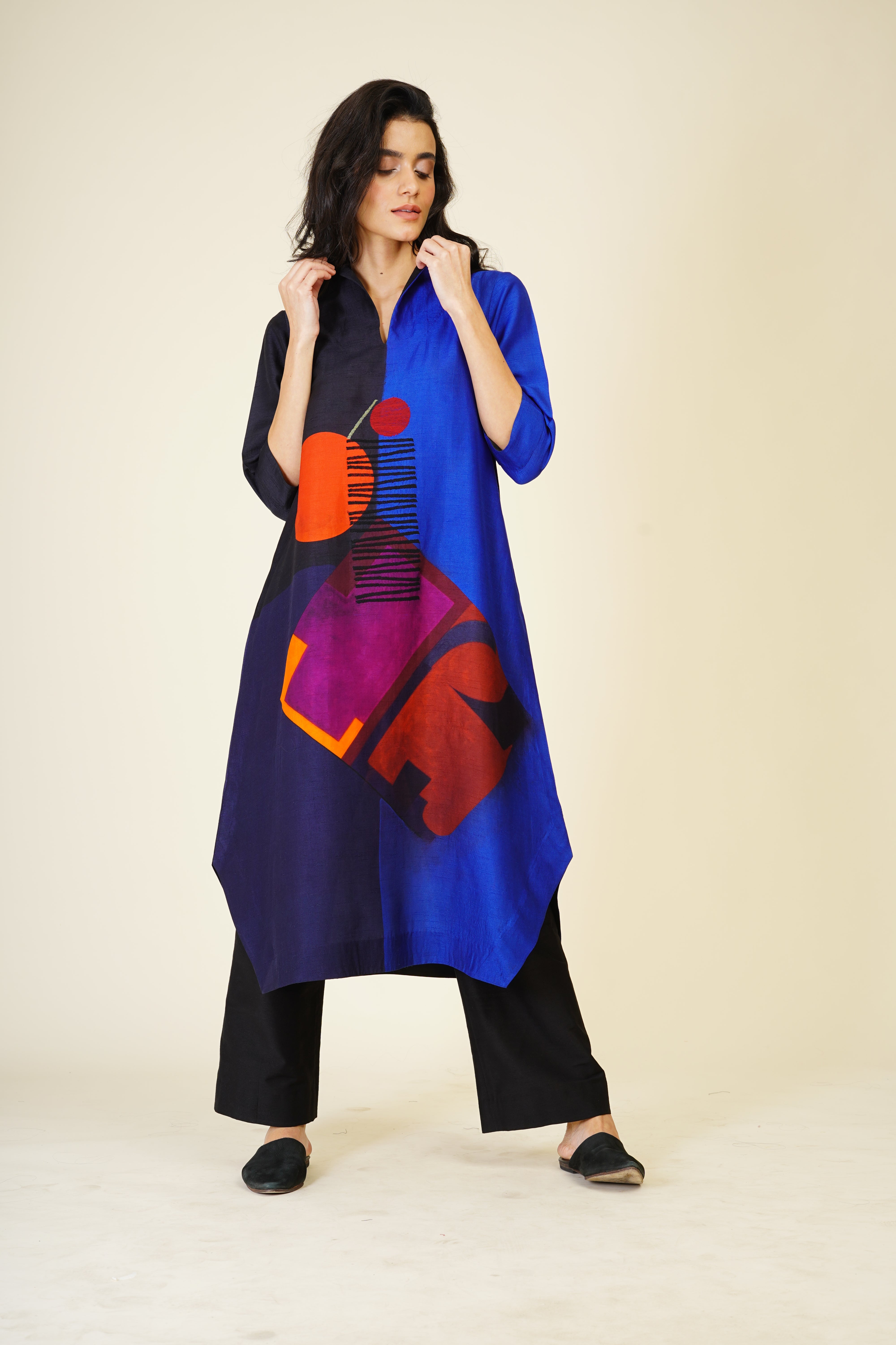 The Paint Box - red sun