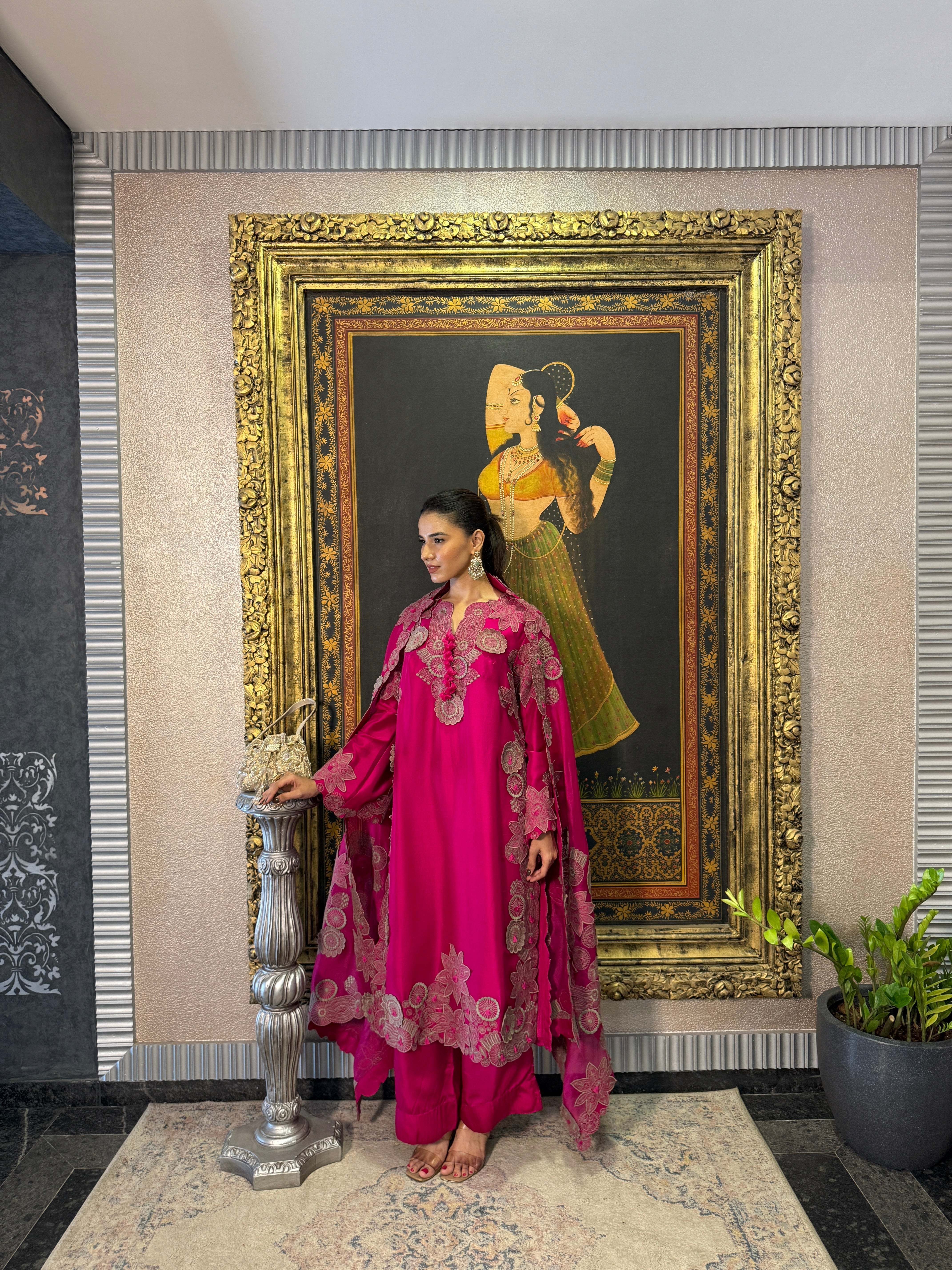 Magenta Pink - Kurta Set