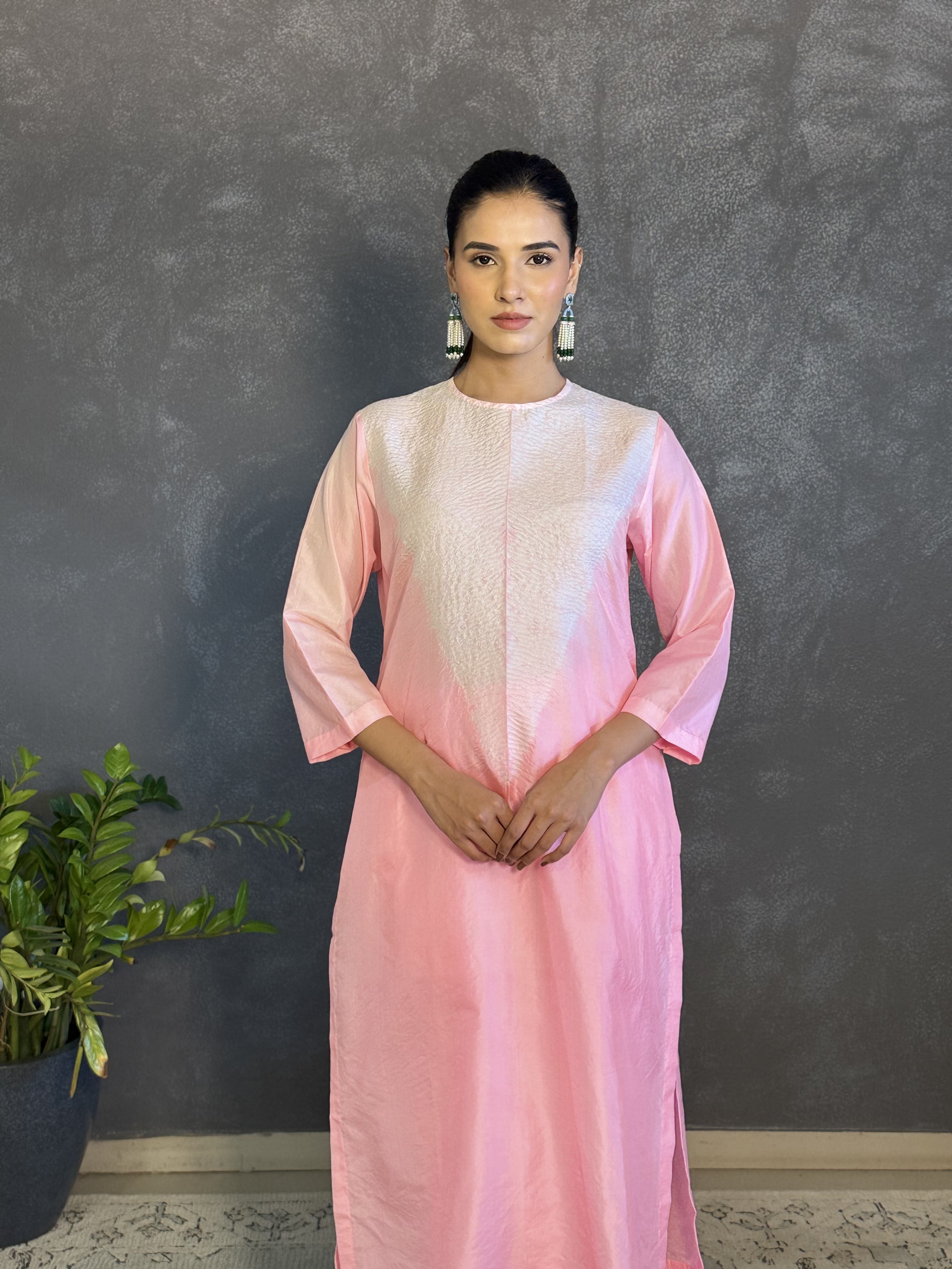 Pink Icicle Kurta