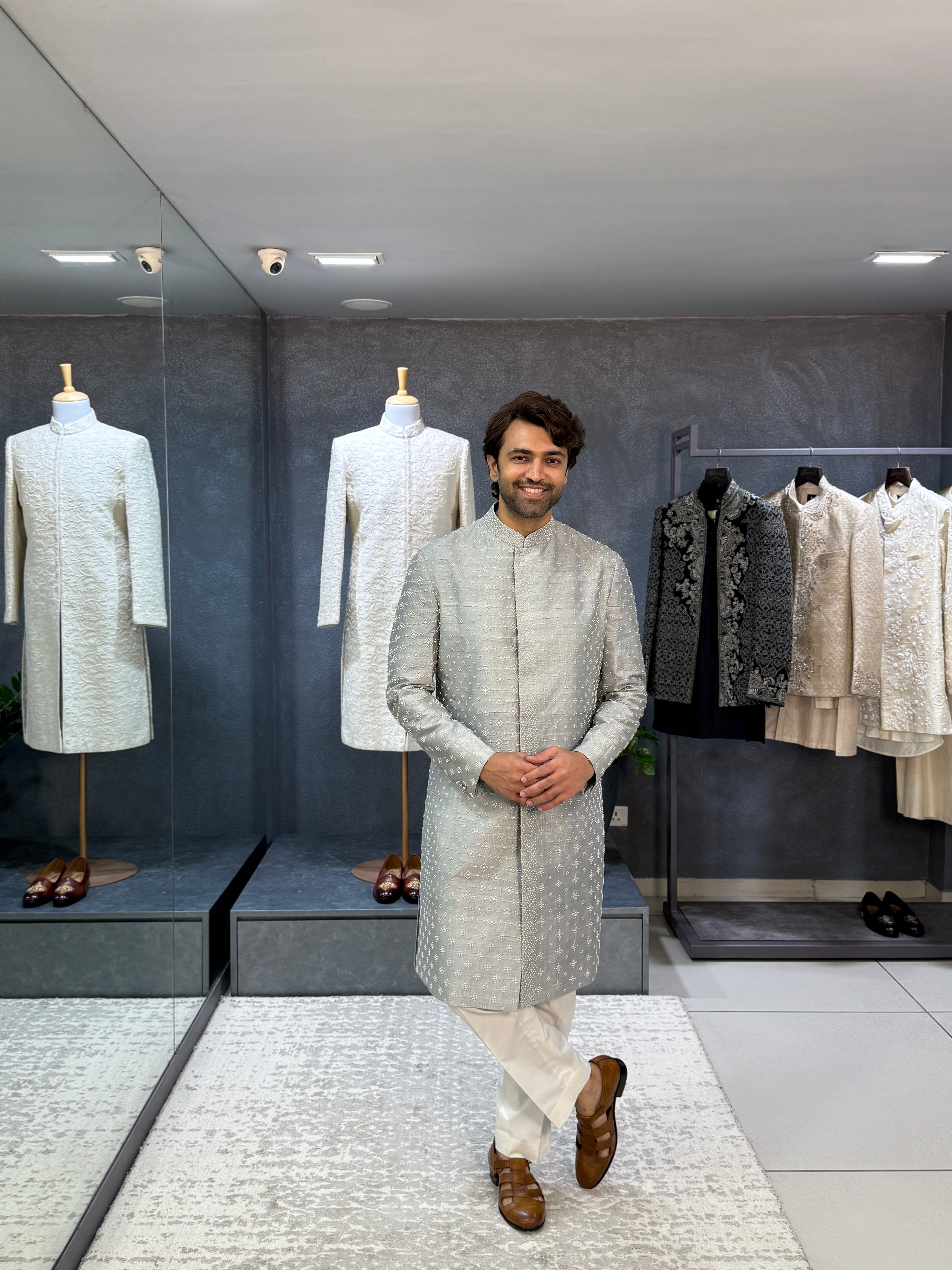 Powder Blue Kurta Set