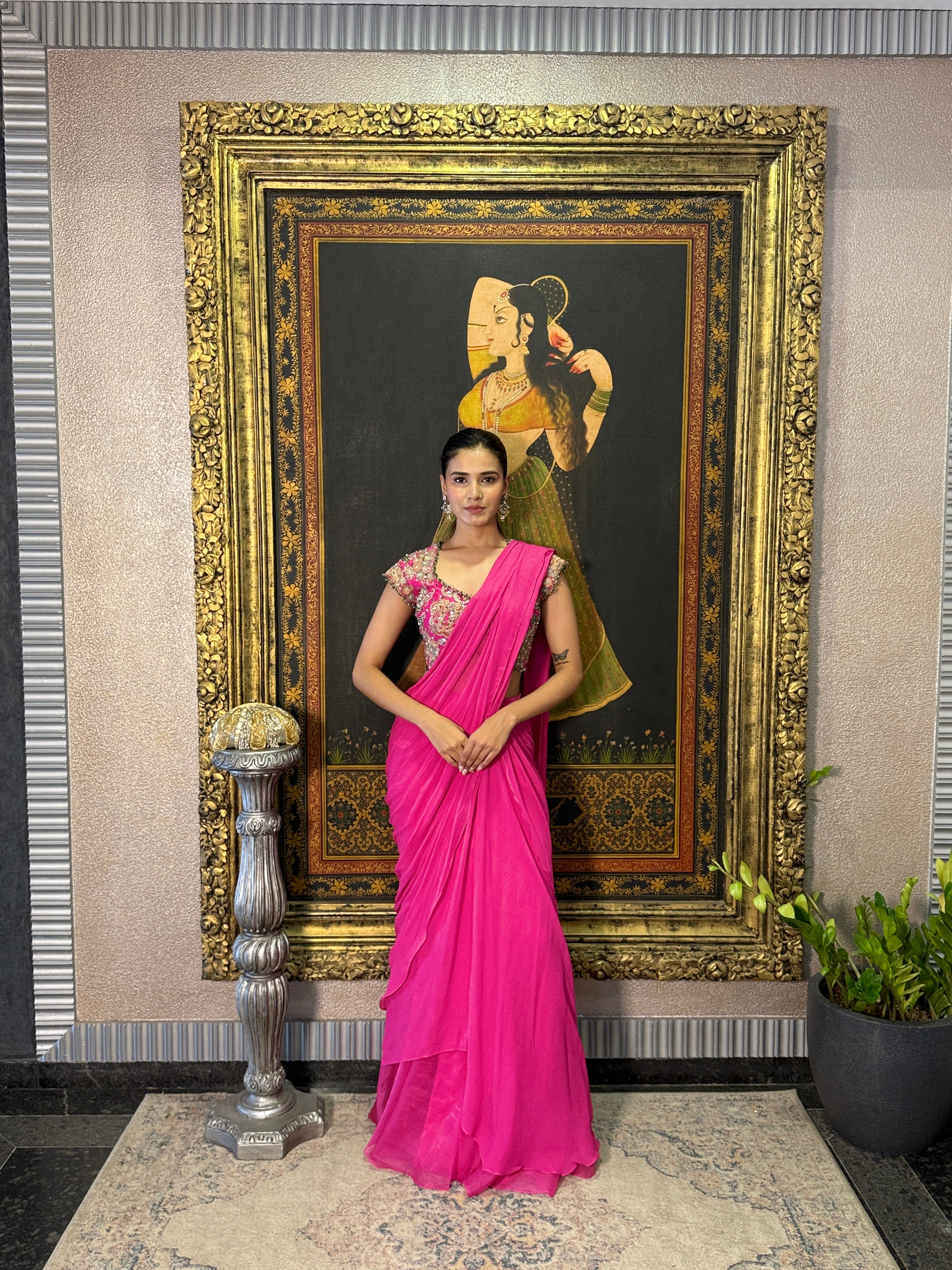 Twined Saree Set