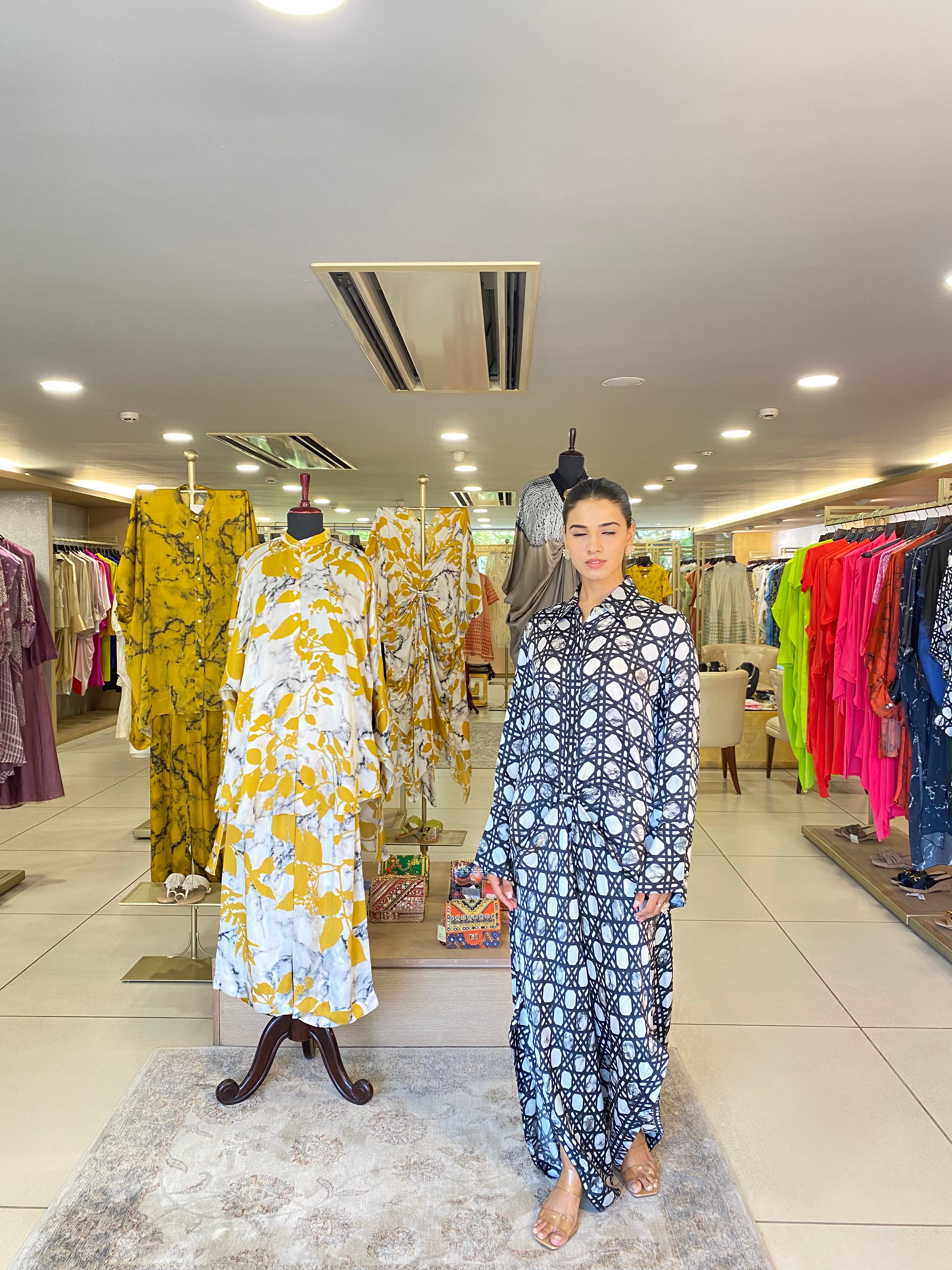 Black White Jumpsuit