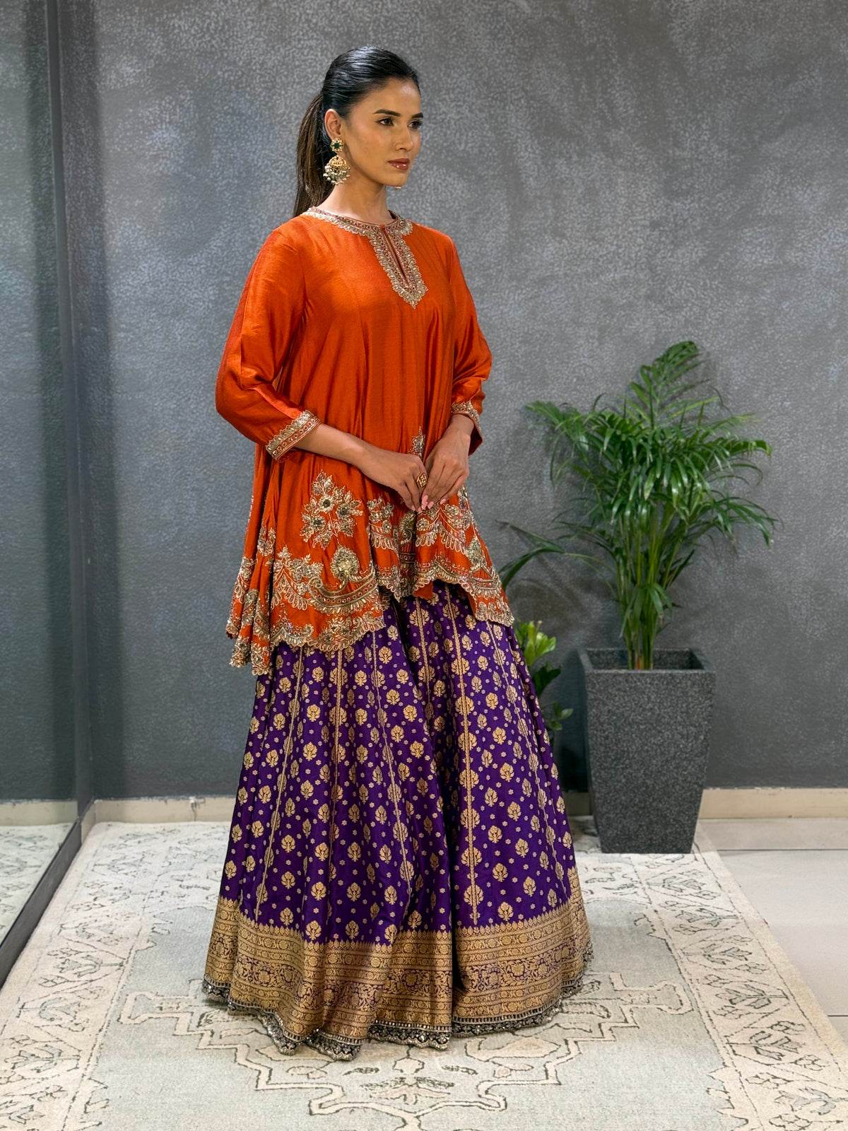 PURPLE SHARARA