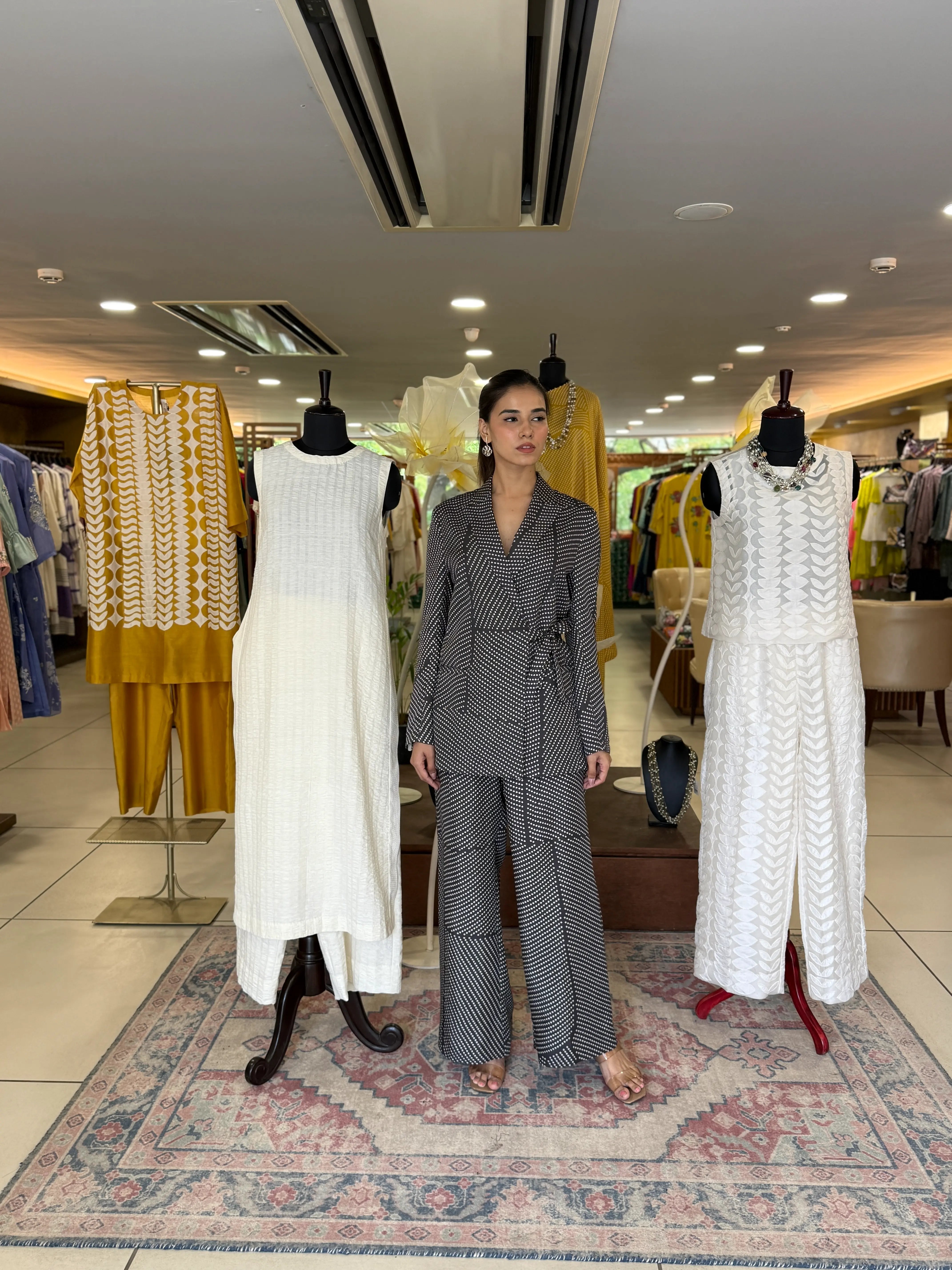 Black Crepe Shawl Neck Coal Maxi Dress