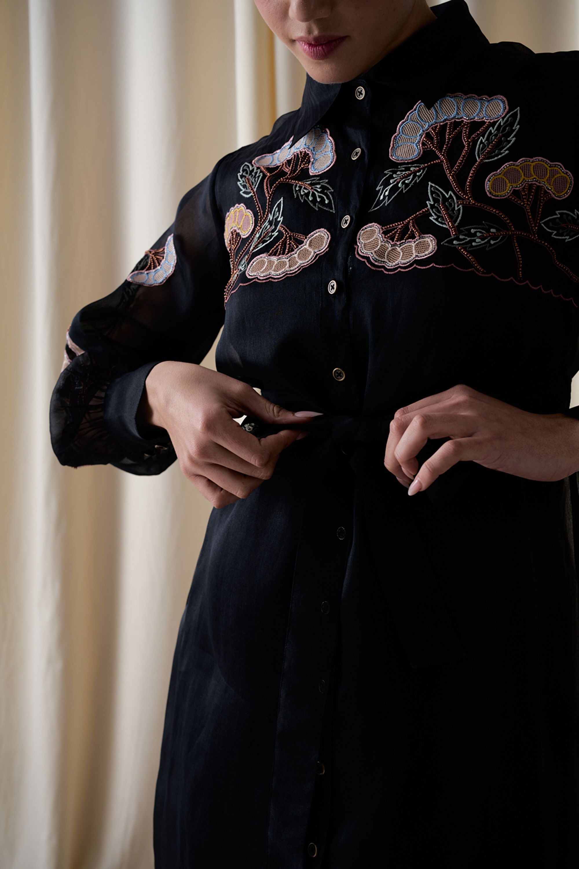 Moonlight grape dress