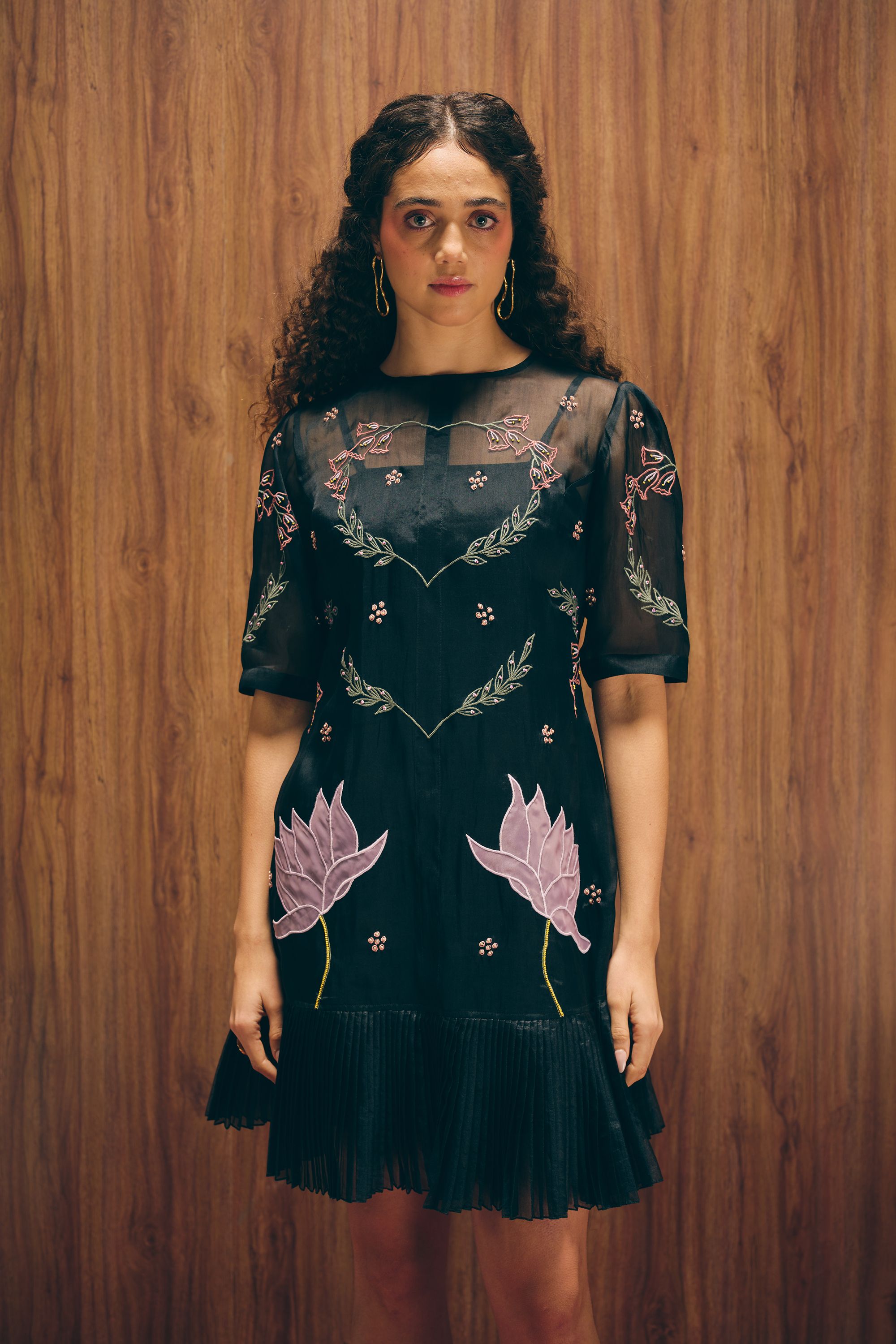  Moonflower short dress