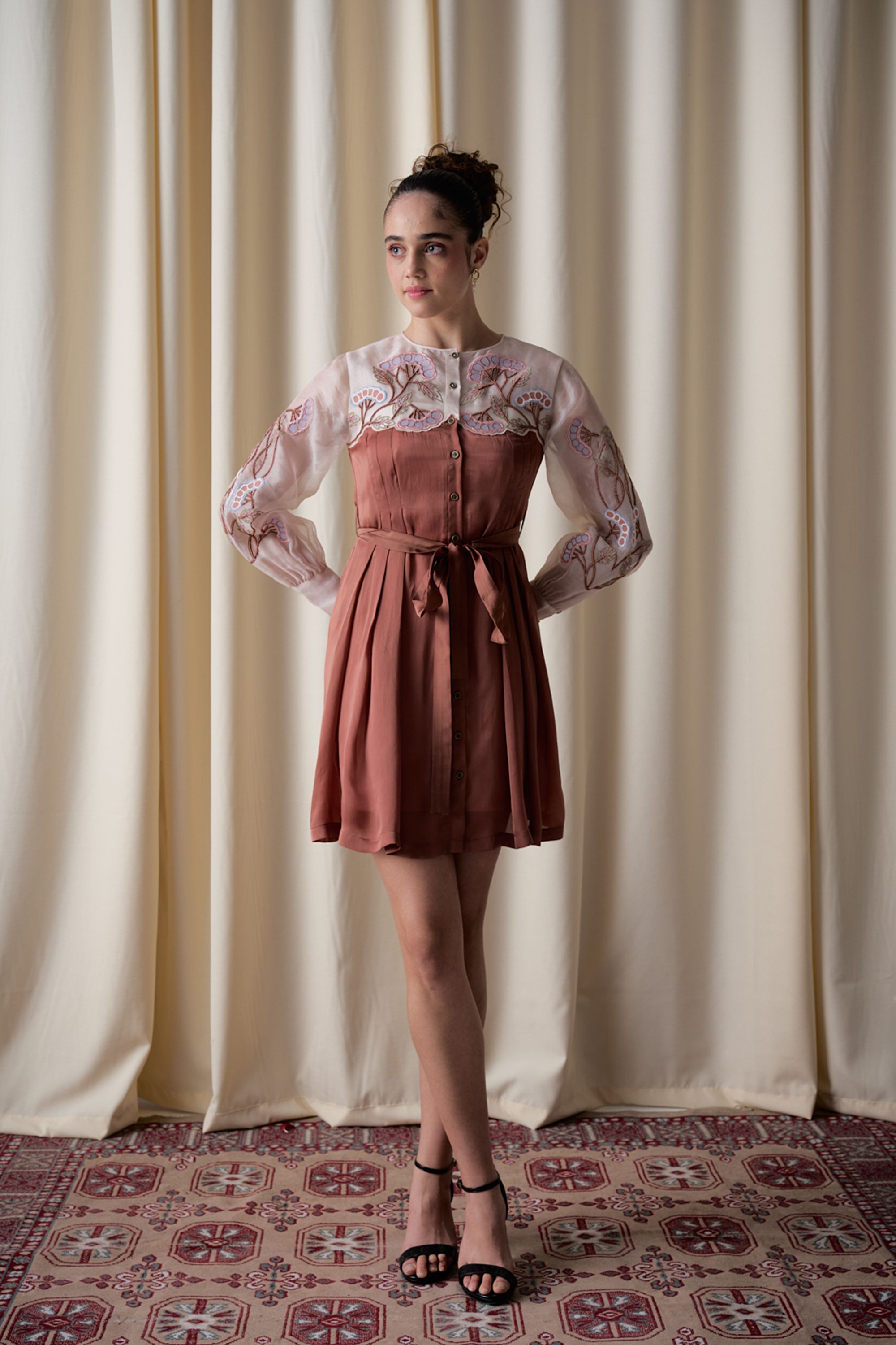 Rustwood grape dress