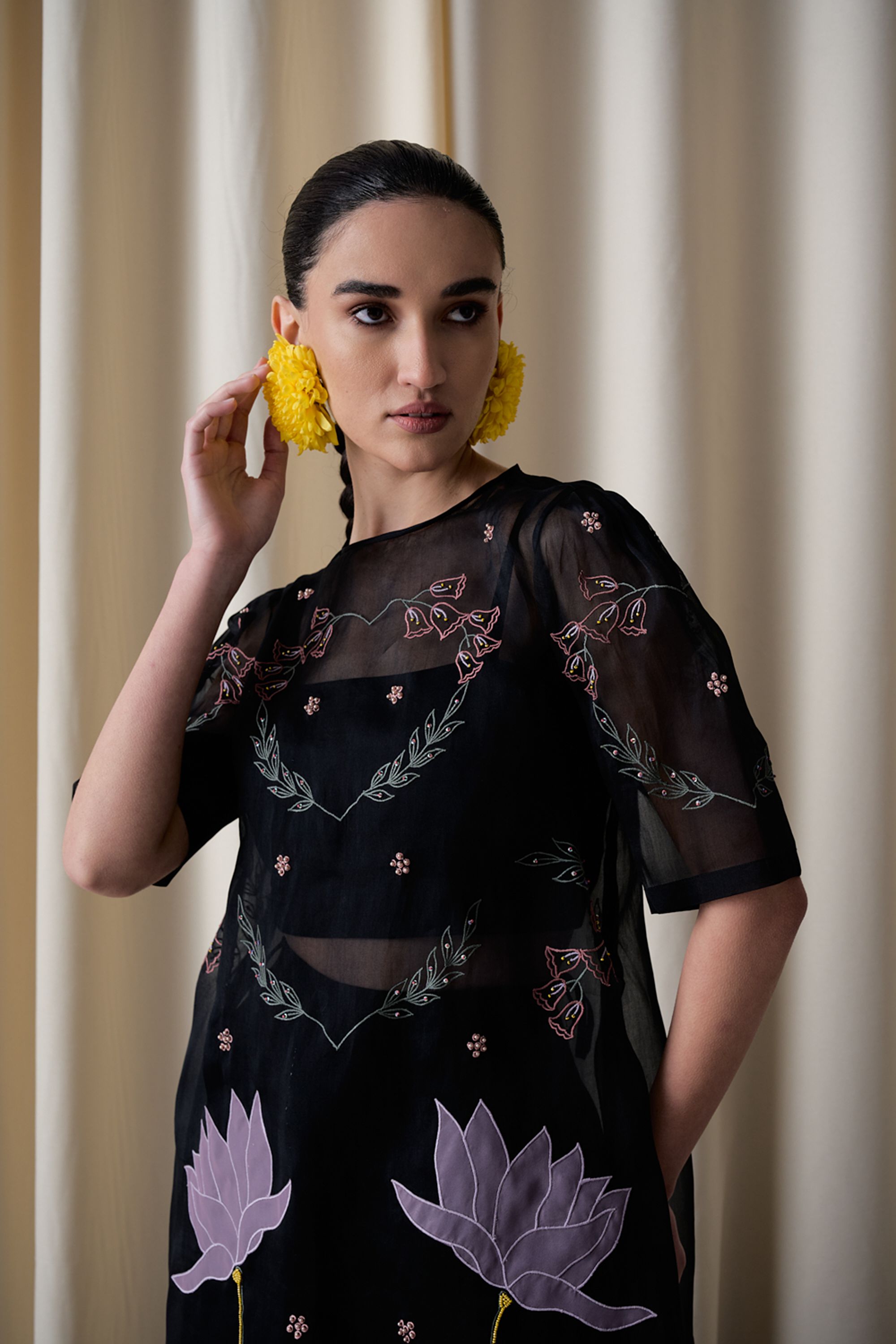 Nightfall lotus pants ensemble