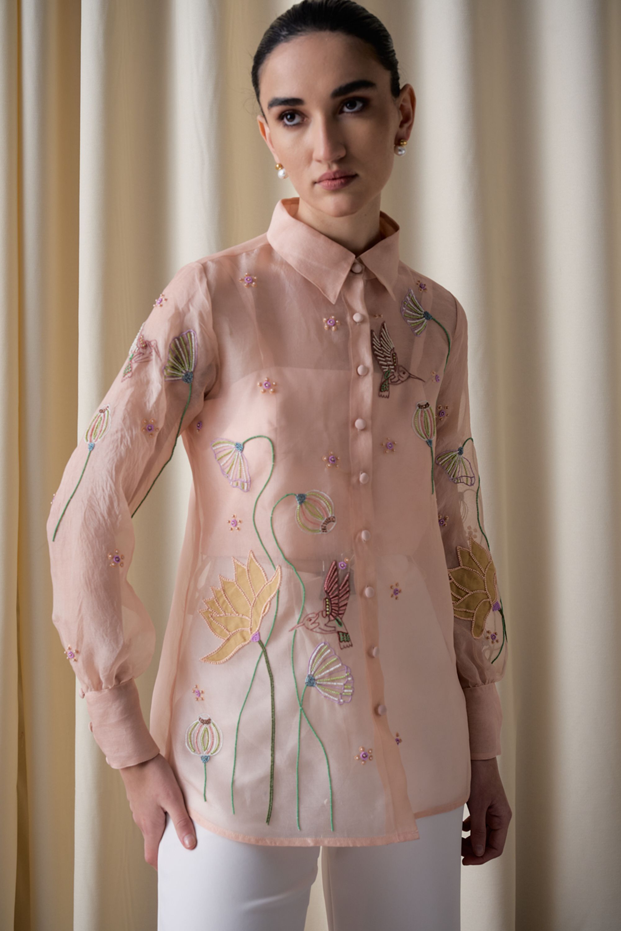 Mystic Peach Pant Ensemble