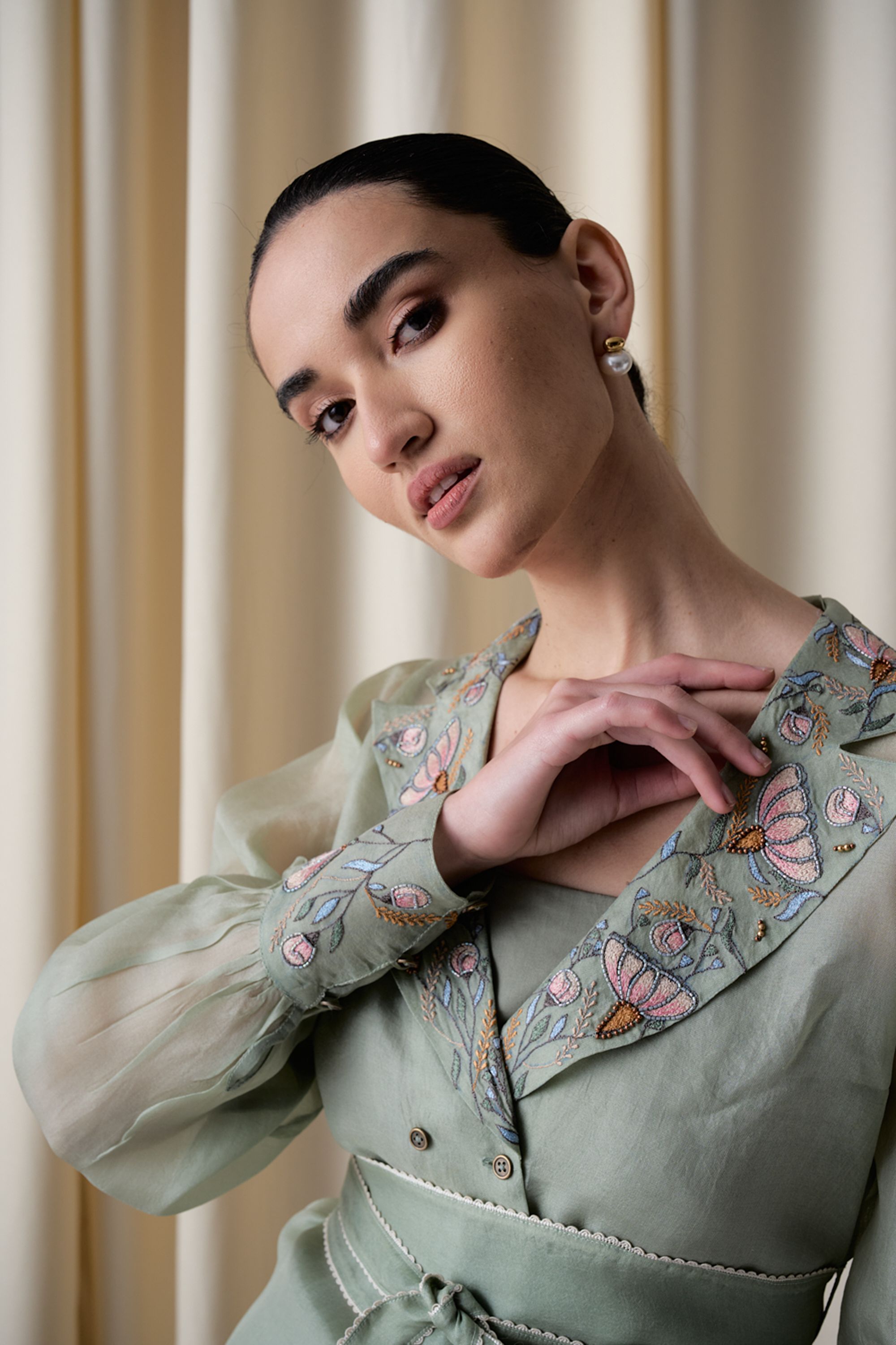 Daylight Blossom Skirt Ensemble