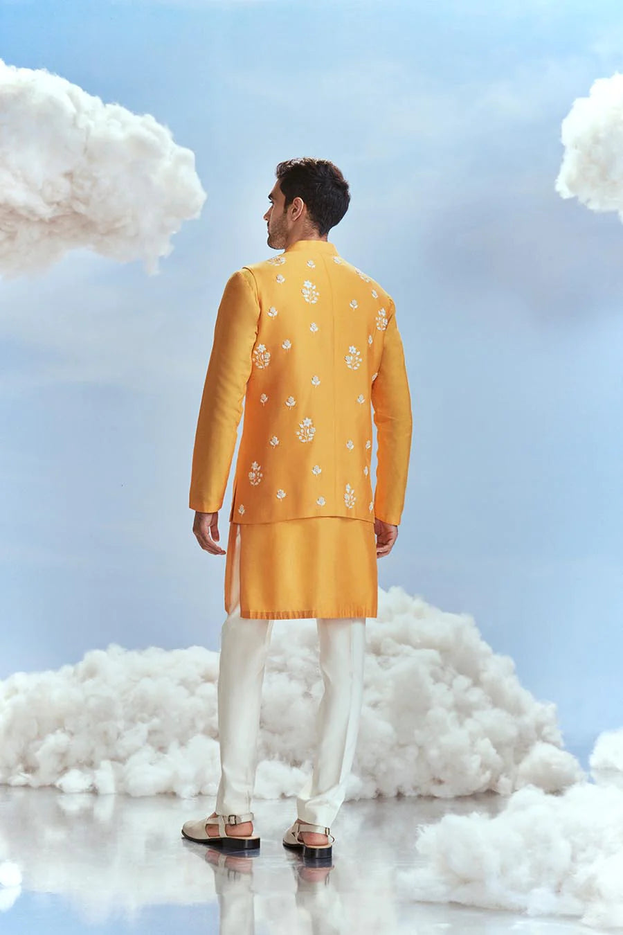 Mehtab Bagh Bundi Kurta Set