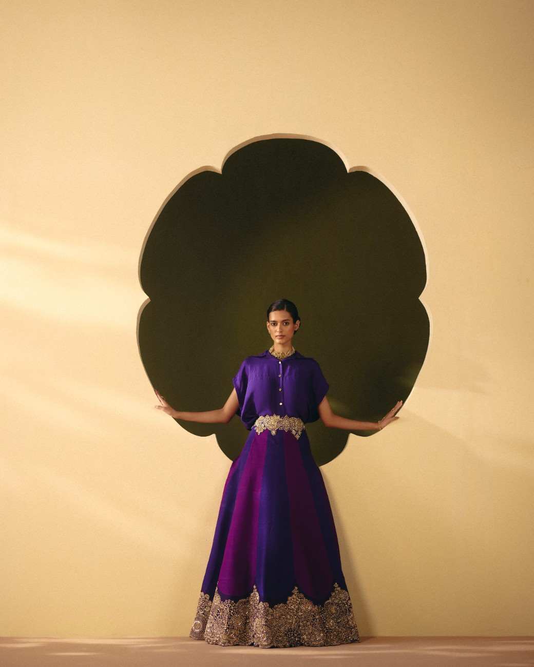 Kosha Shirt with Skirt