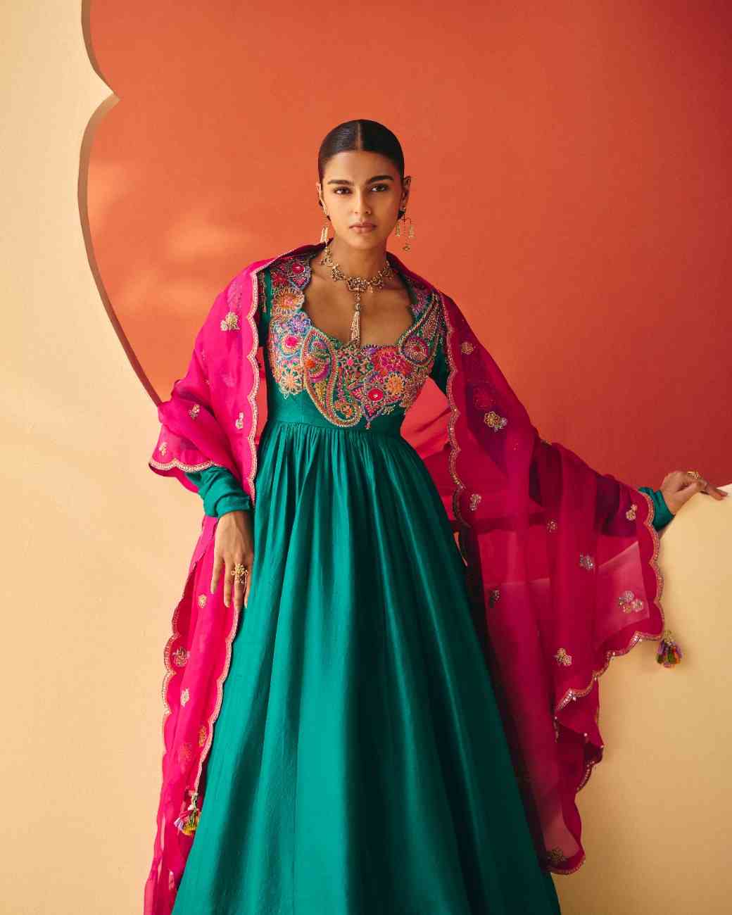 Janaki Anarkali Set