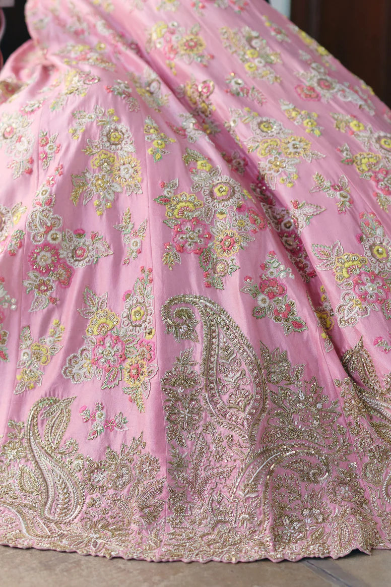 Baby Pink Muna Lehenga Set