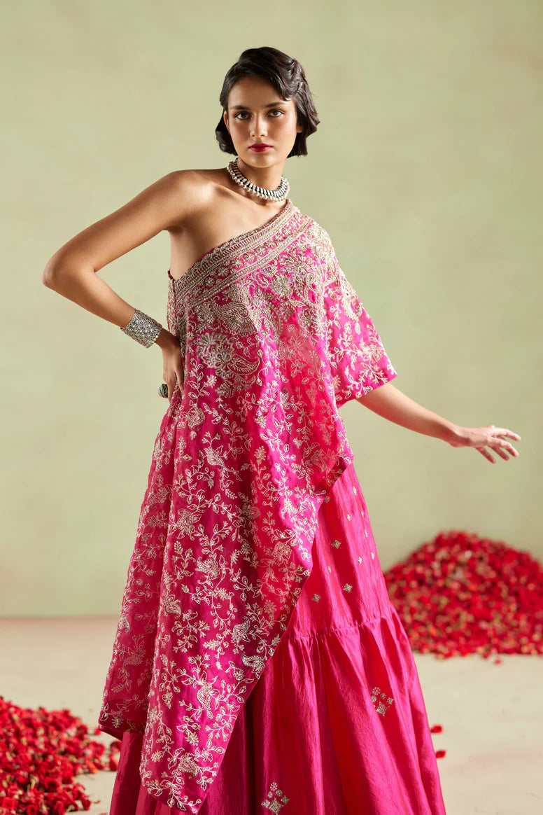 Preetha Kaftan Lehenga