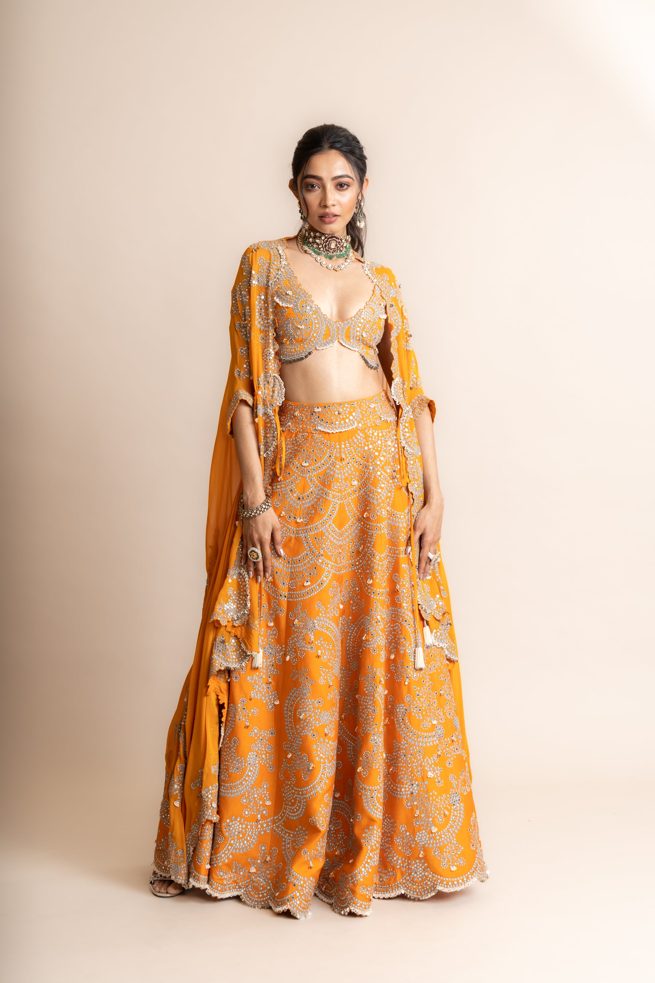 Embroidered Lehenga Set