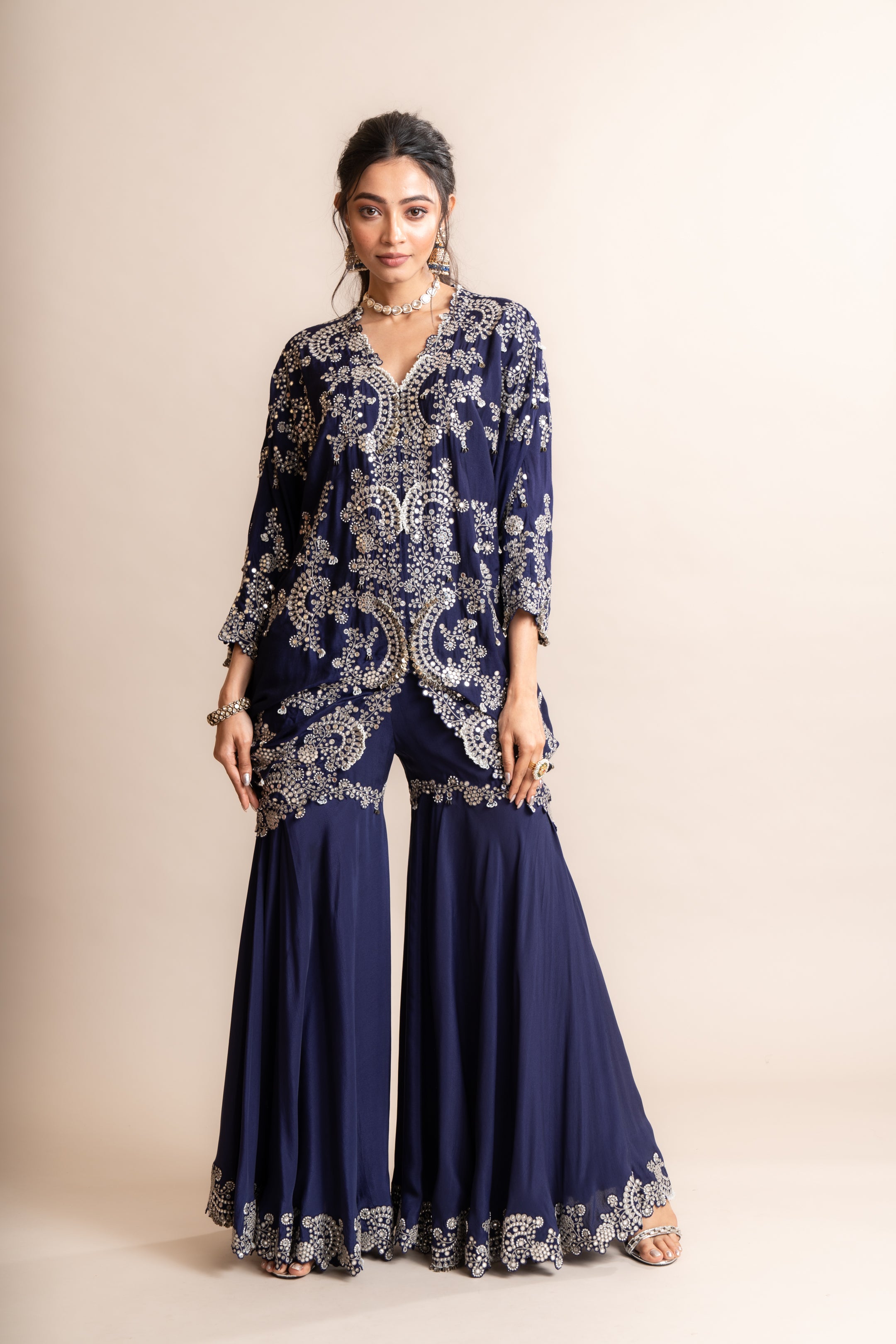 Short-Kite With Gharara Set