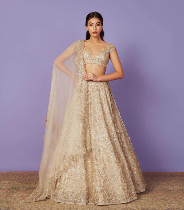 Ivory Inara Lehenga Set