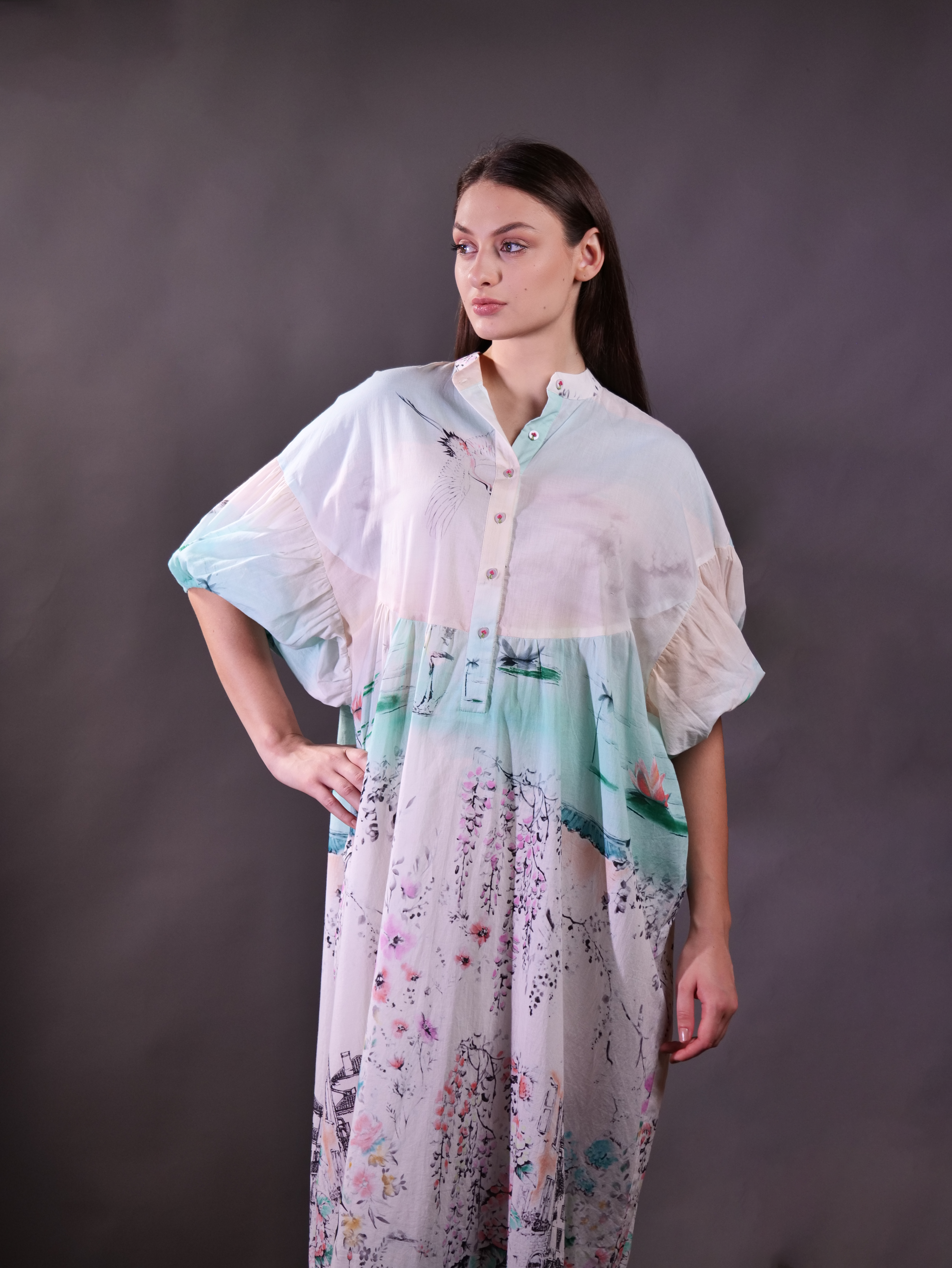 Cotton Printed Dress