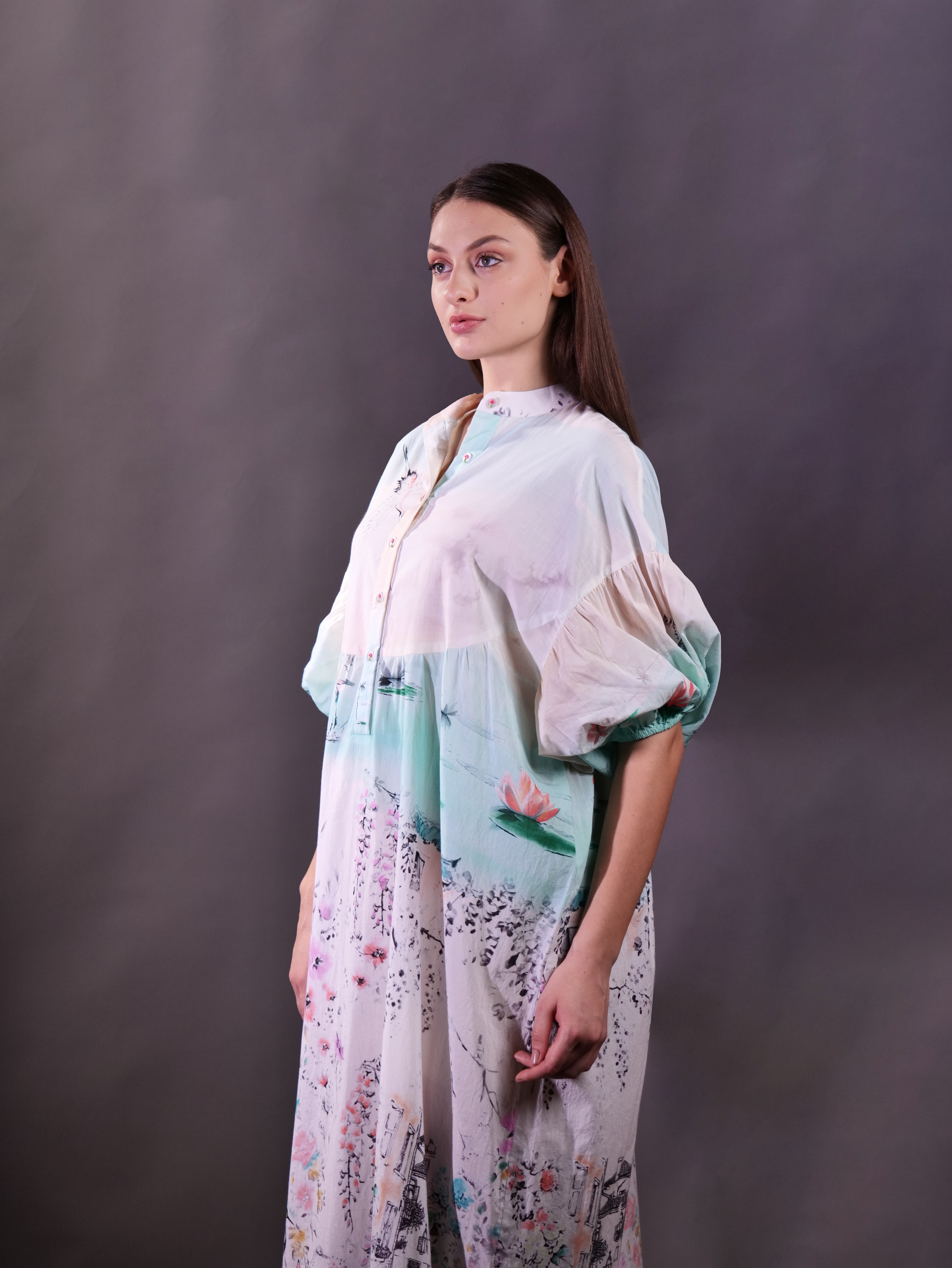 Cotton Printed Dress