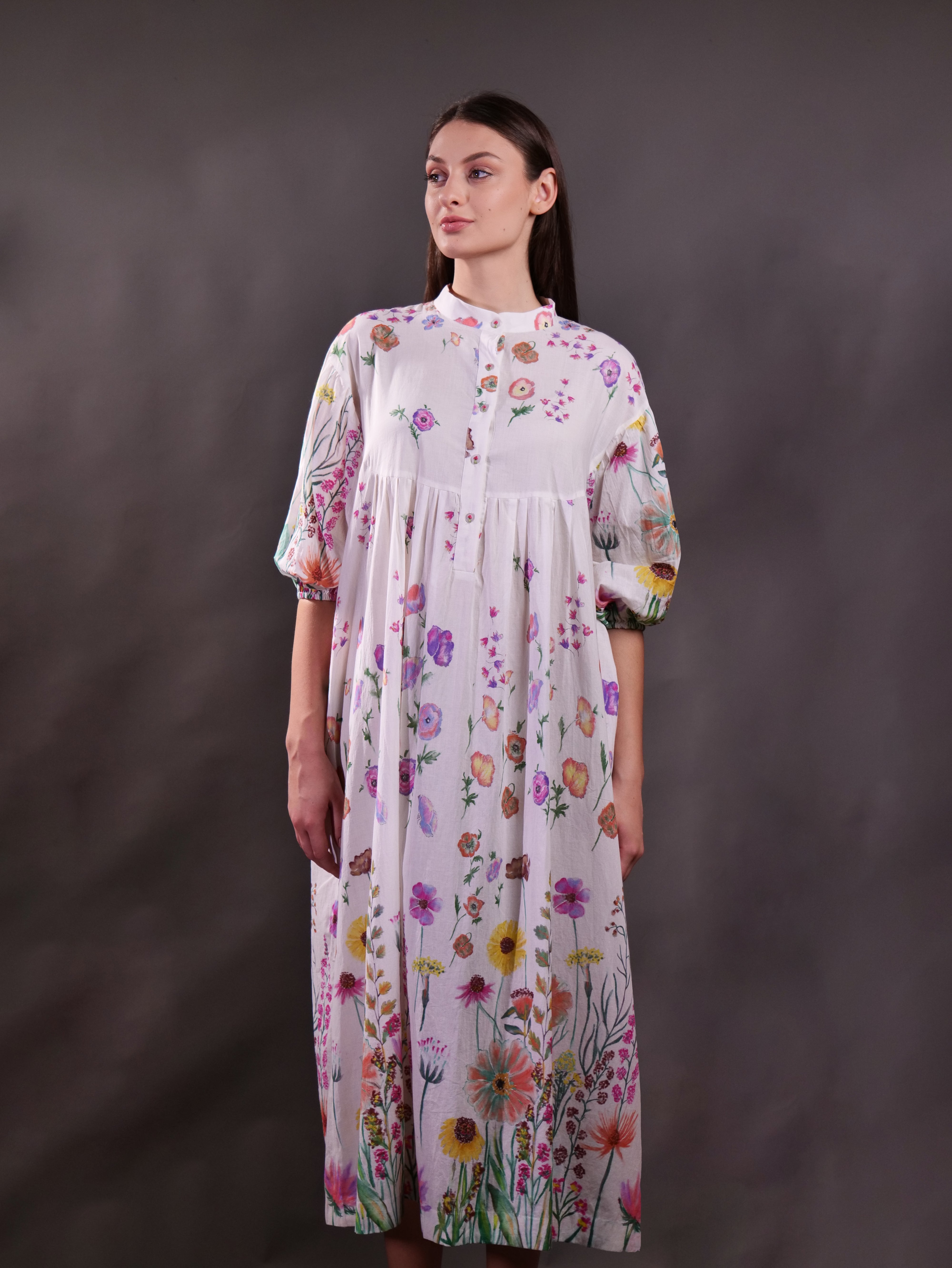 Cotton Printed Dress