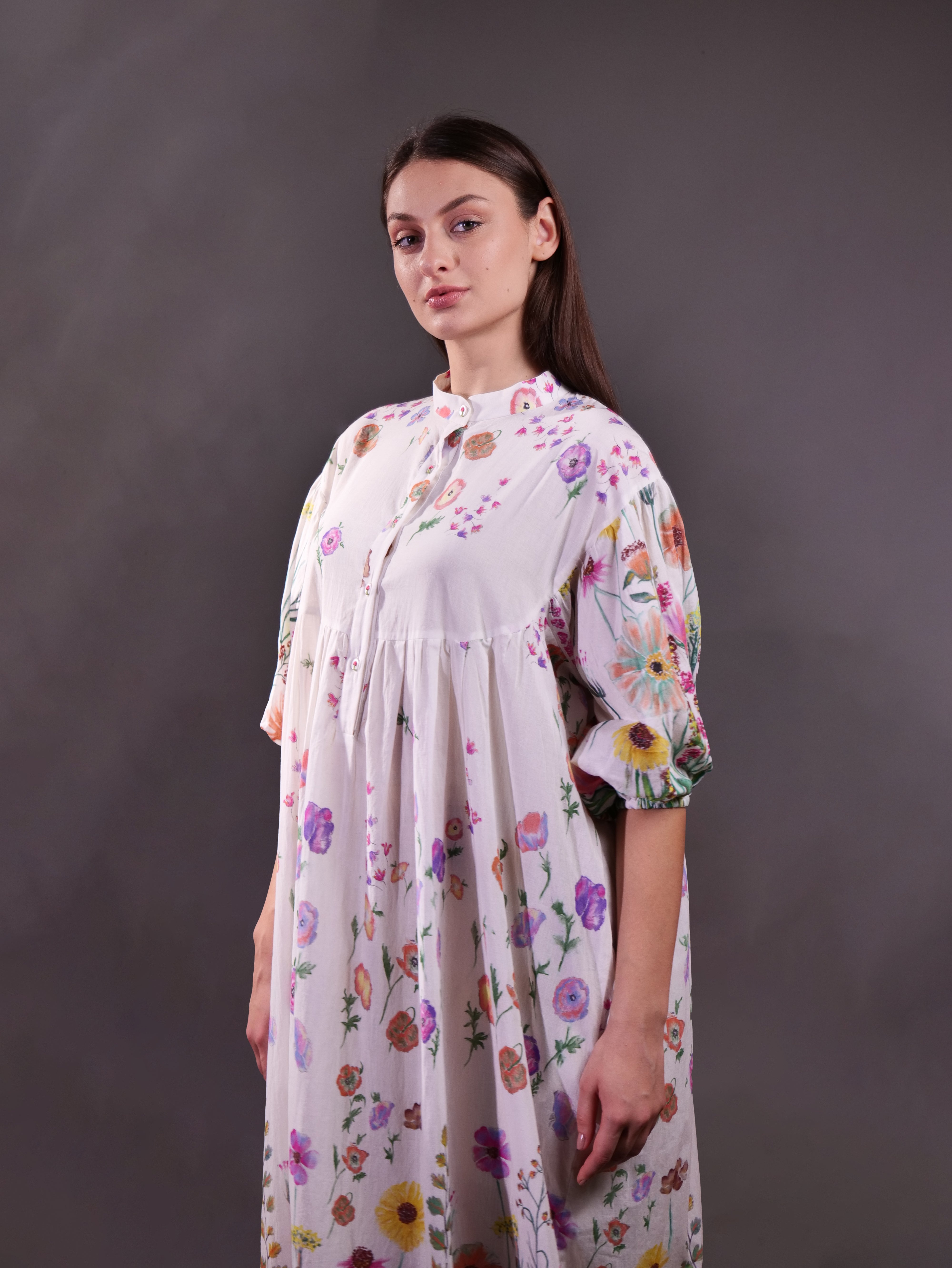 Cotton Printed Dress