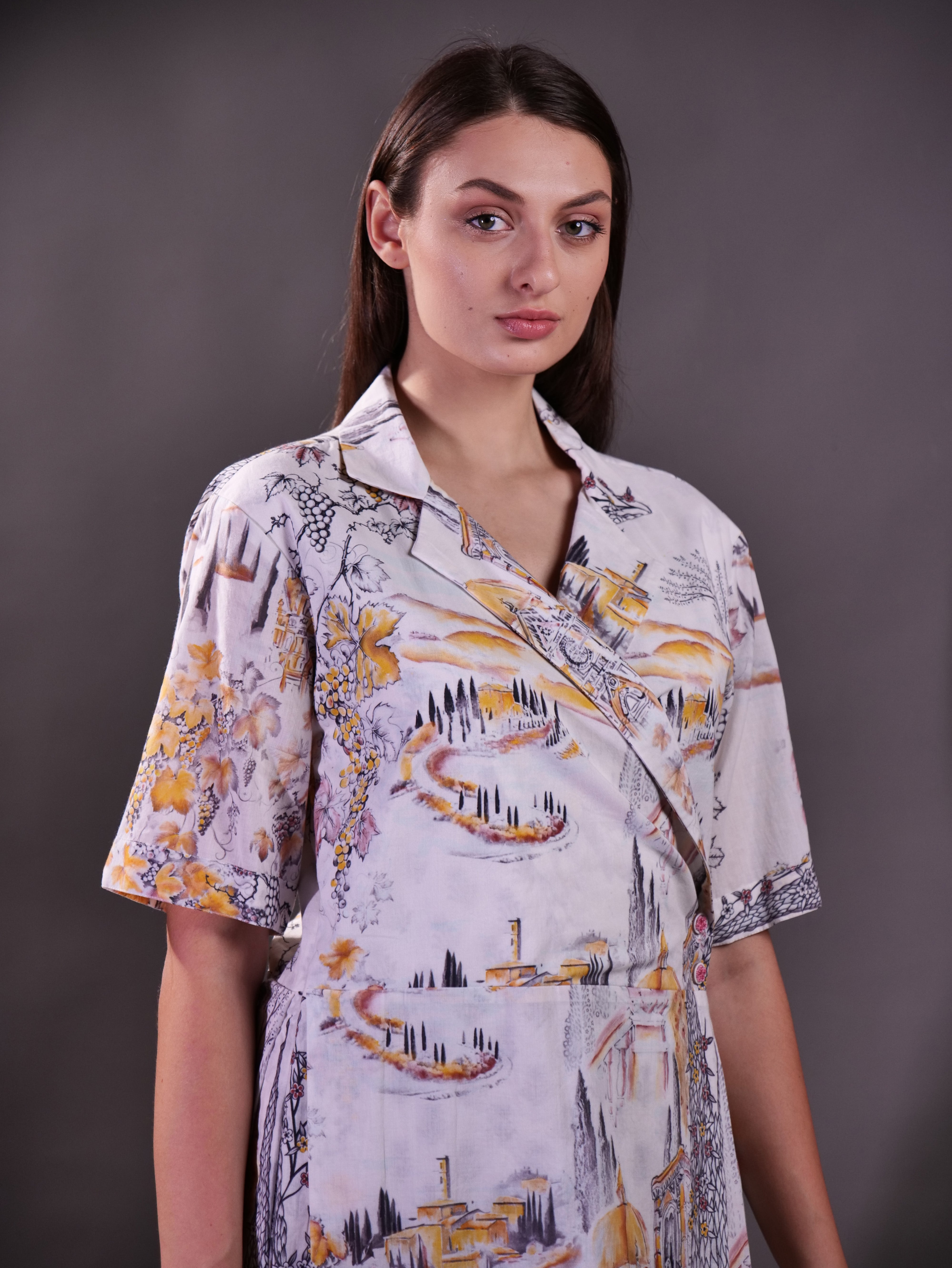 Cotton Printed Dress