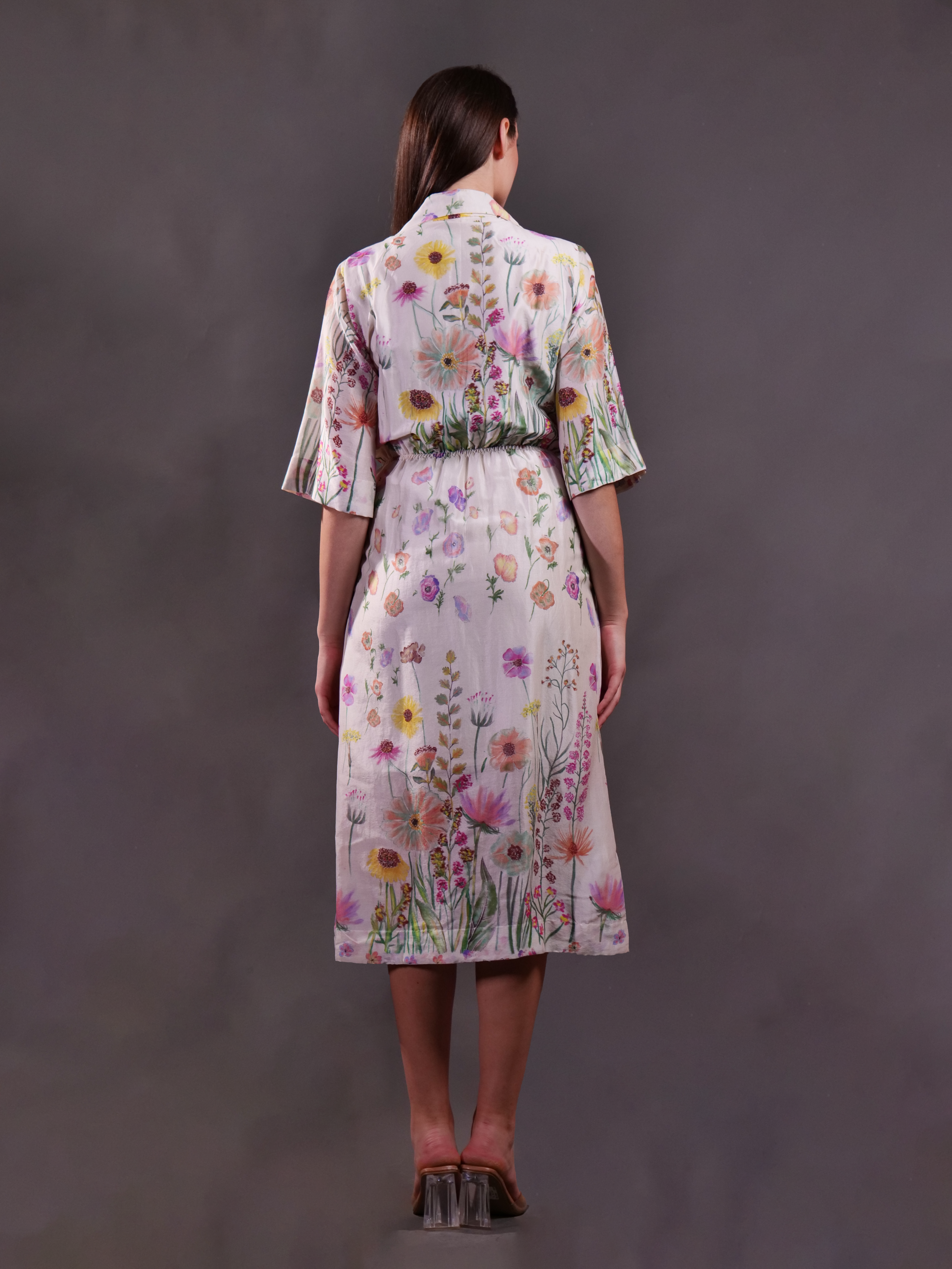 Printed Floral Dress