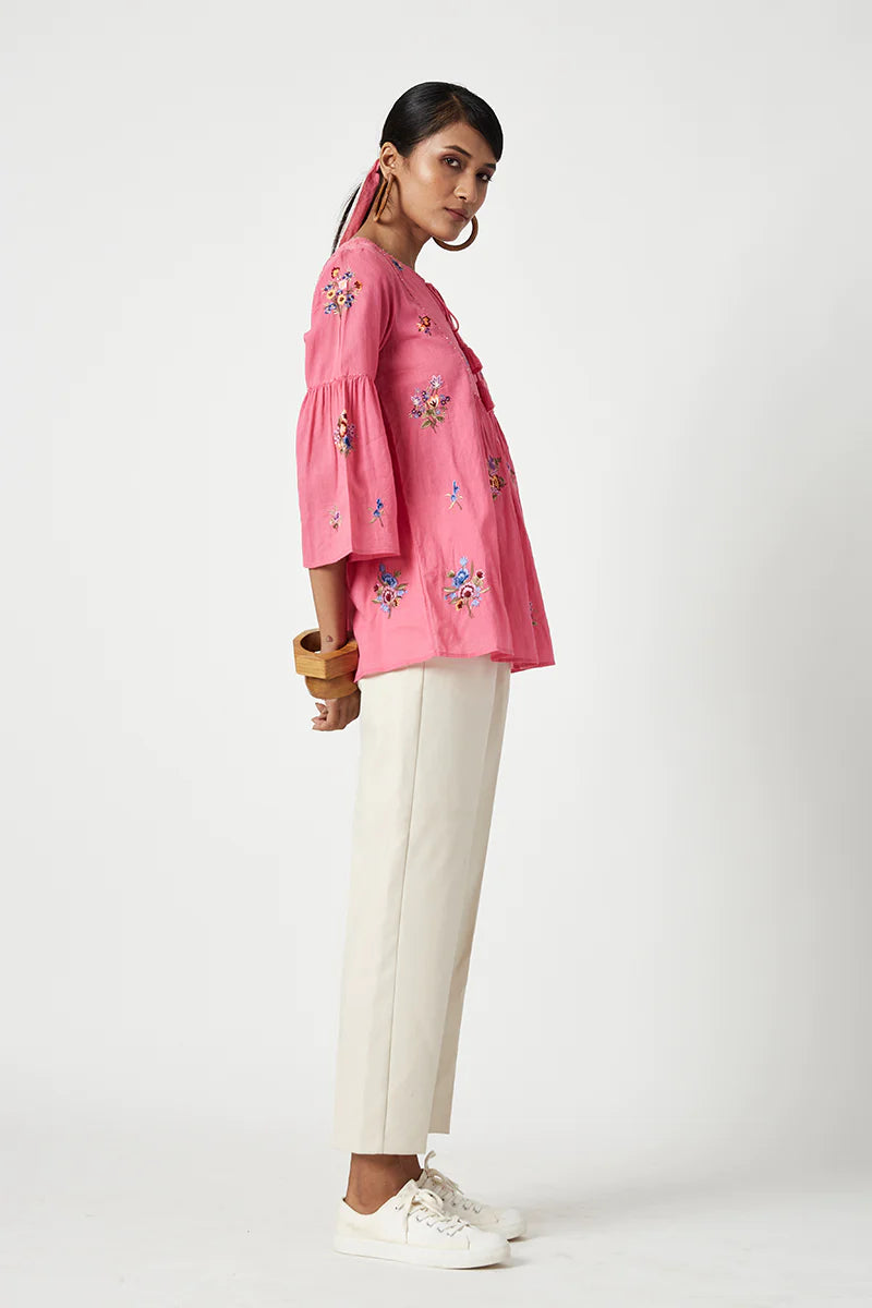 Bloedel Embroidered Top