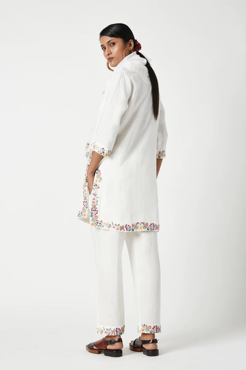 JARDIN EMBROIDERED KURTA SET (3PCS)