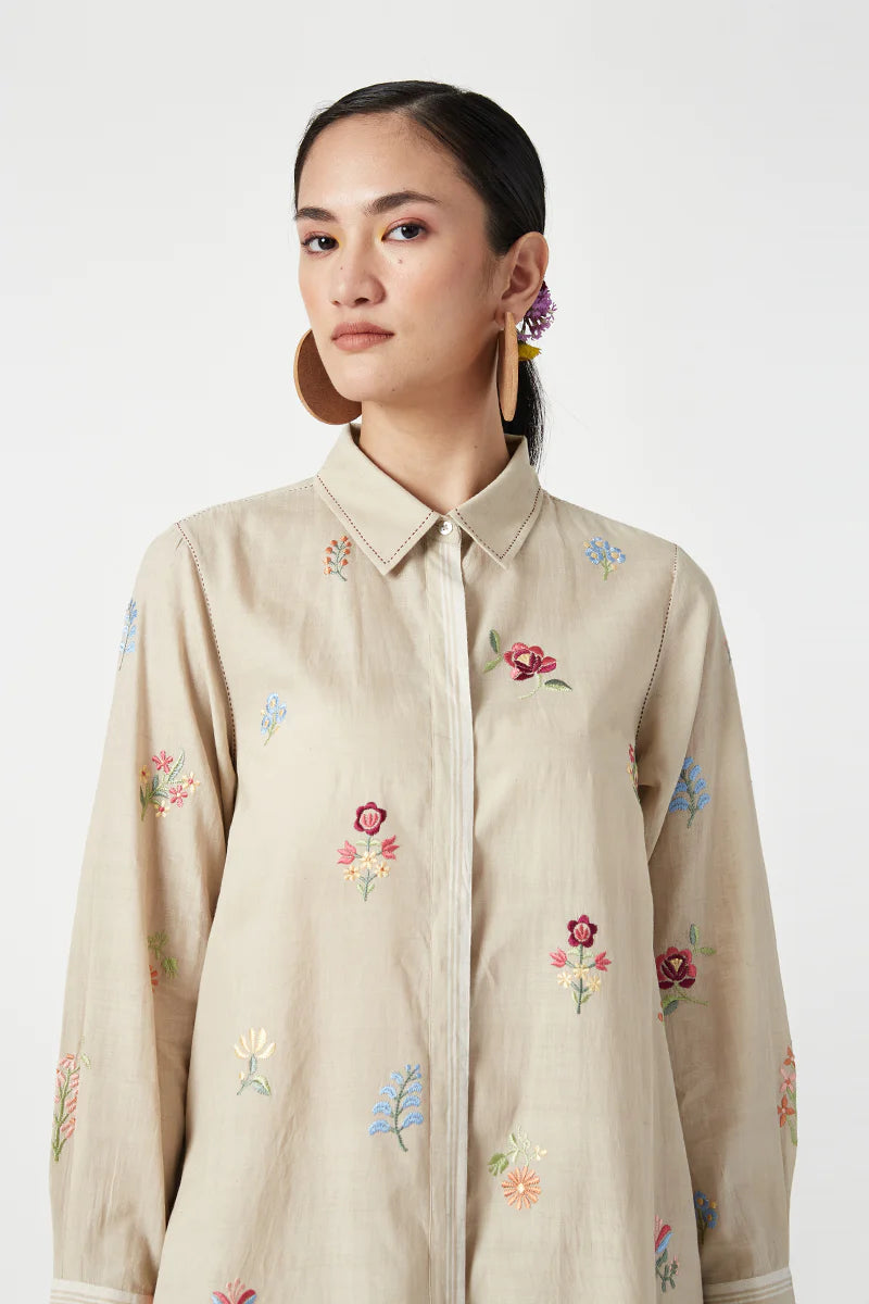 Monet Embroidered Kurta set (2 pcs)