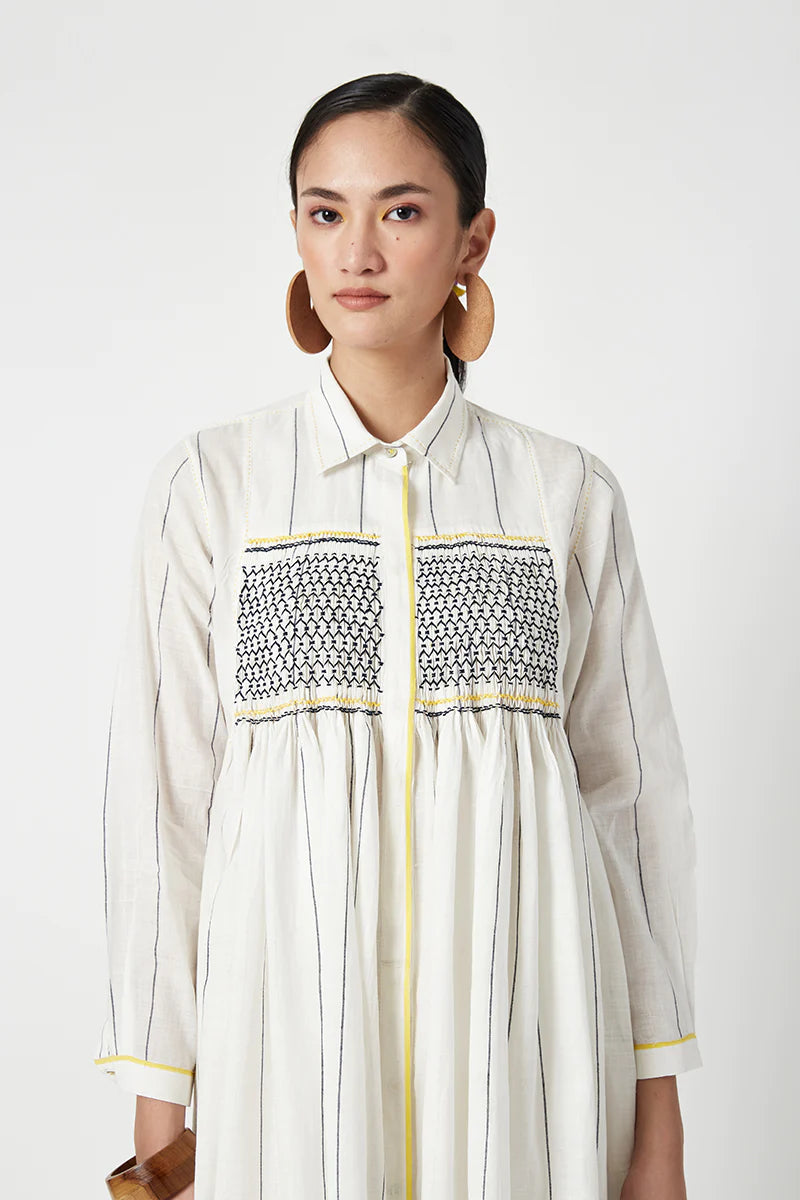 Patios Smocked Dress Tunic