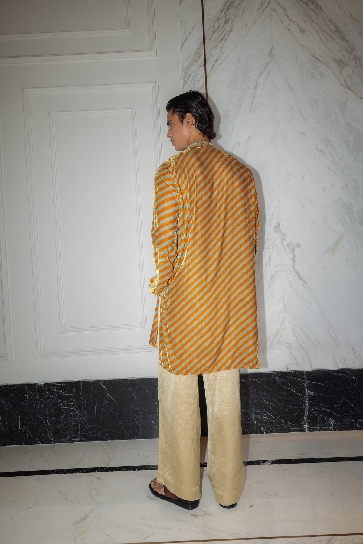 Lehriya Kurta Set