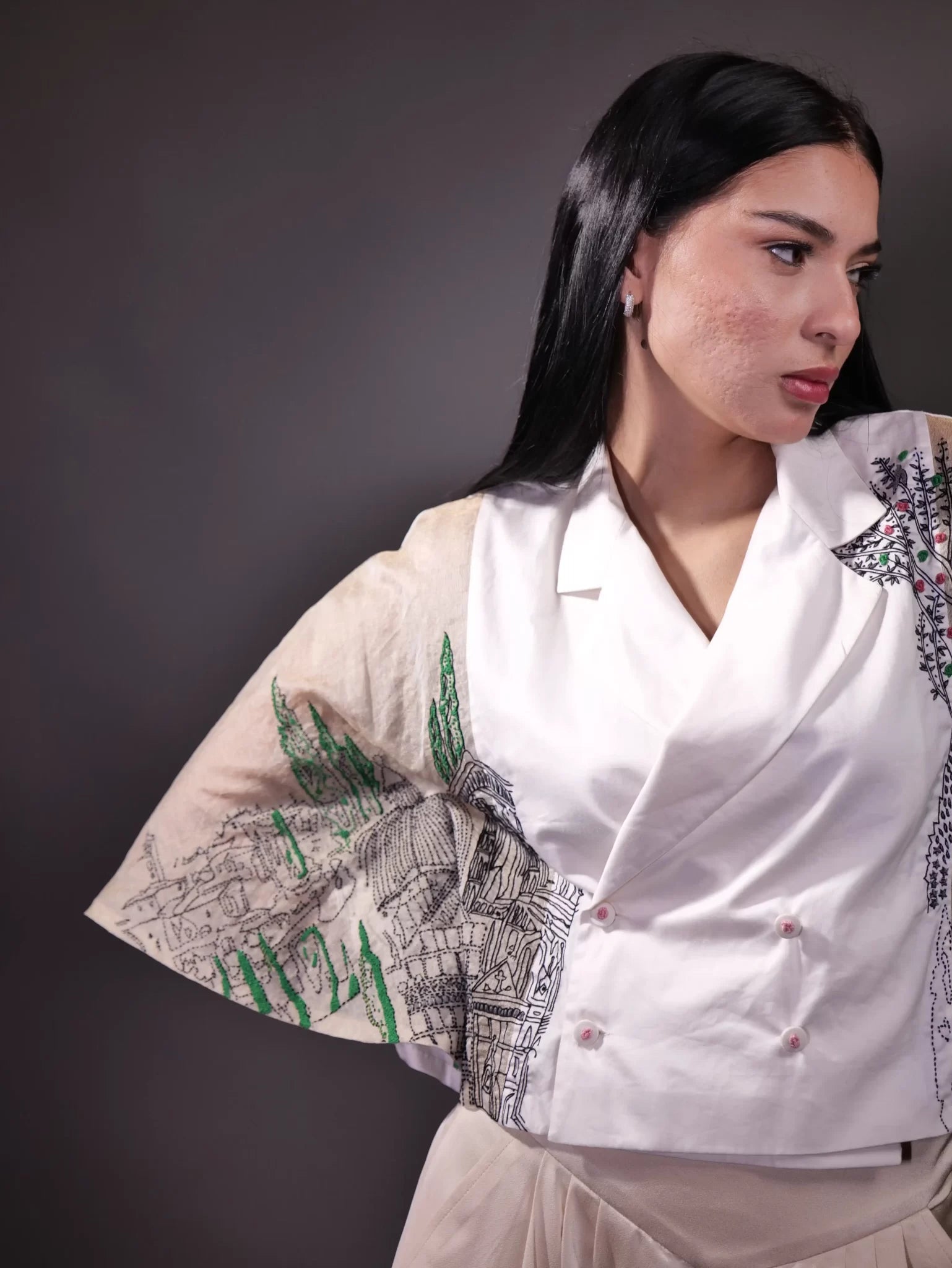 Kantha Embroidery and Aari thread hand work