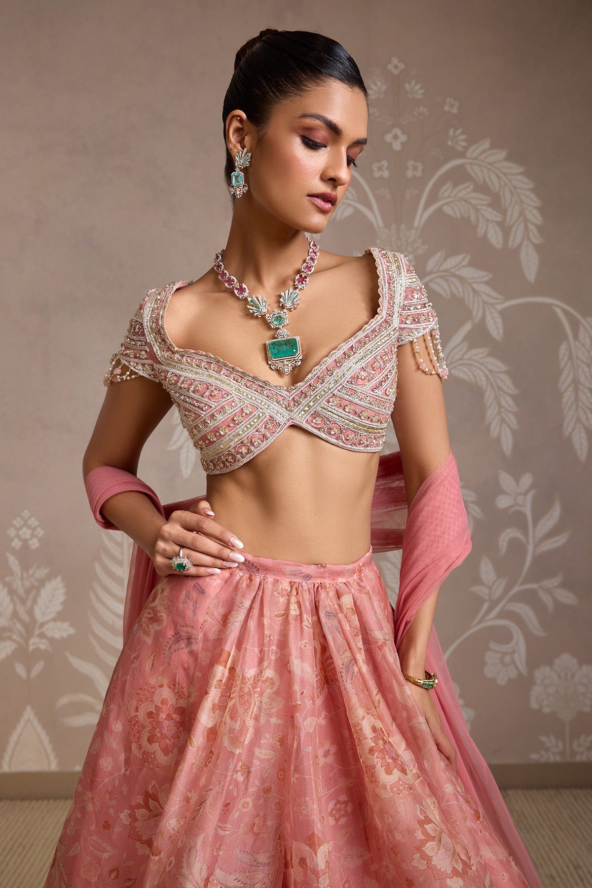 Flare Lehenga Set