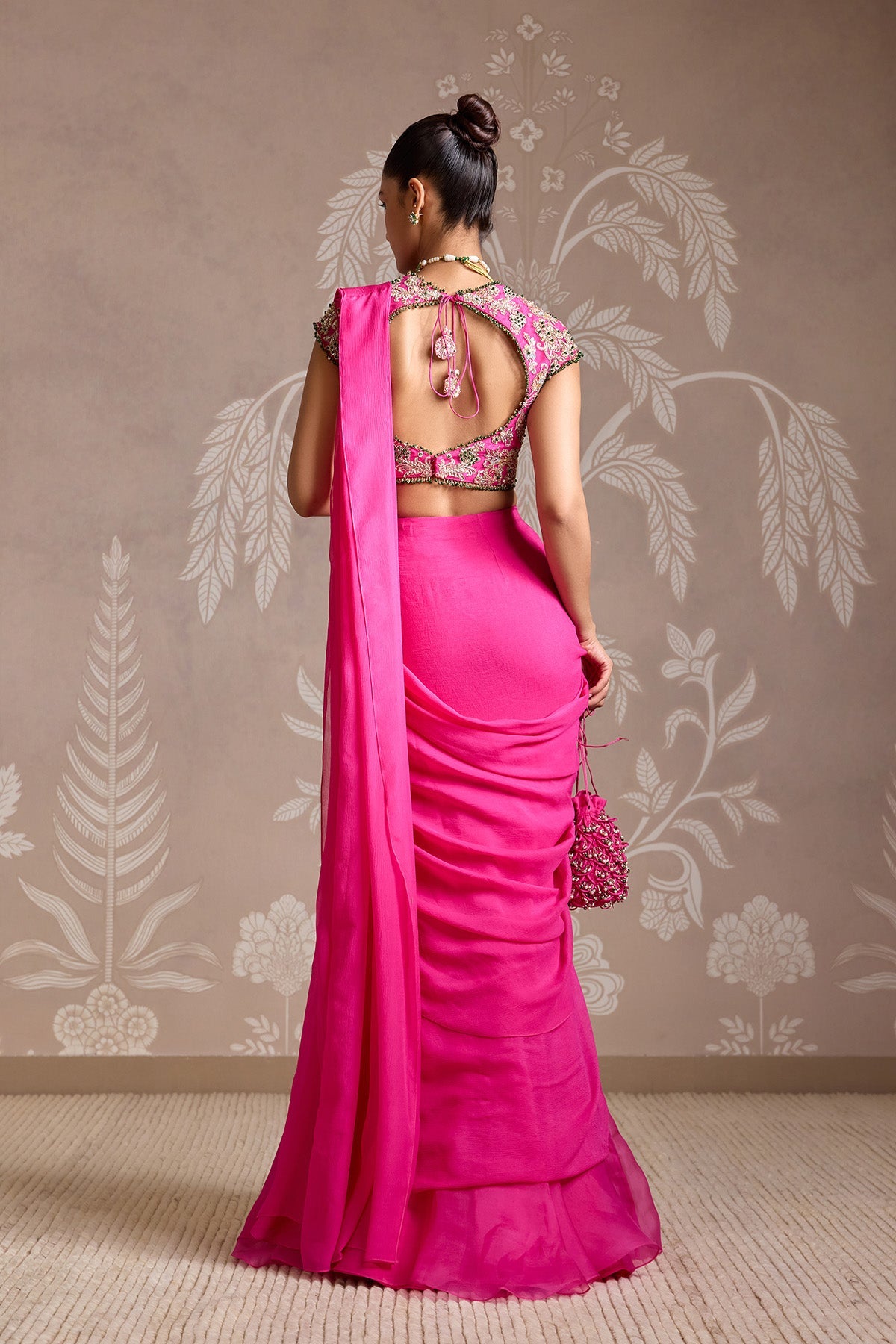 Twined Saree Set