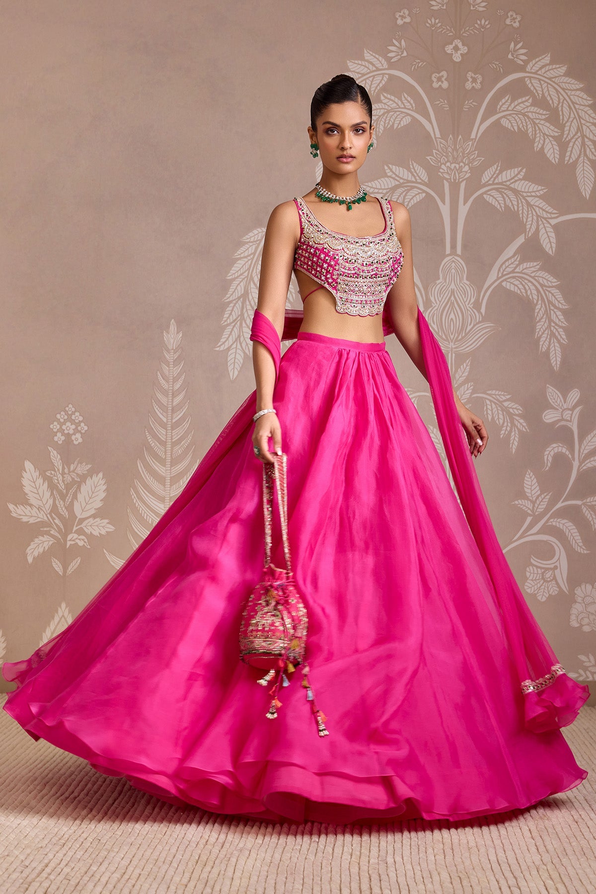 Floret lehenga set