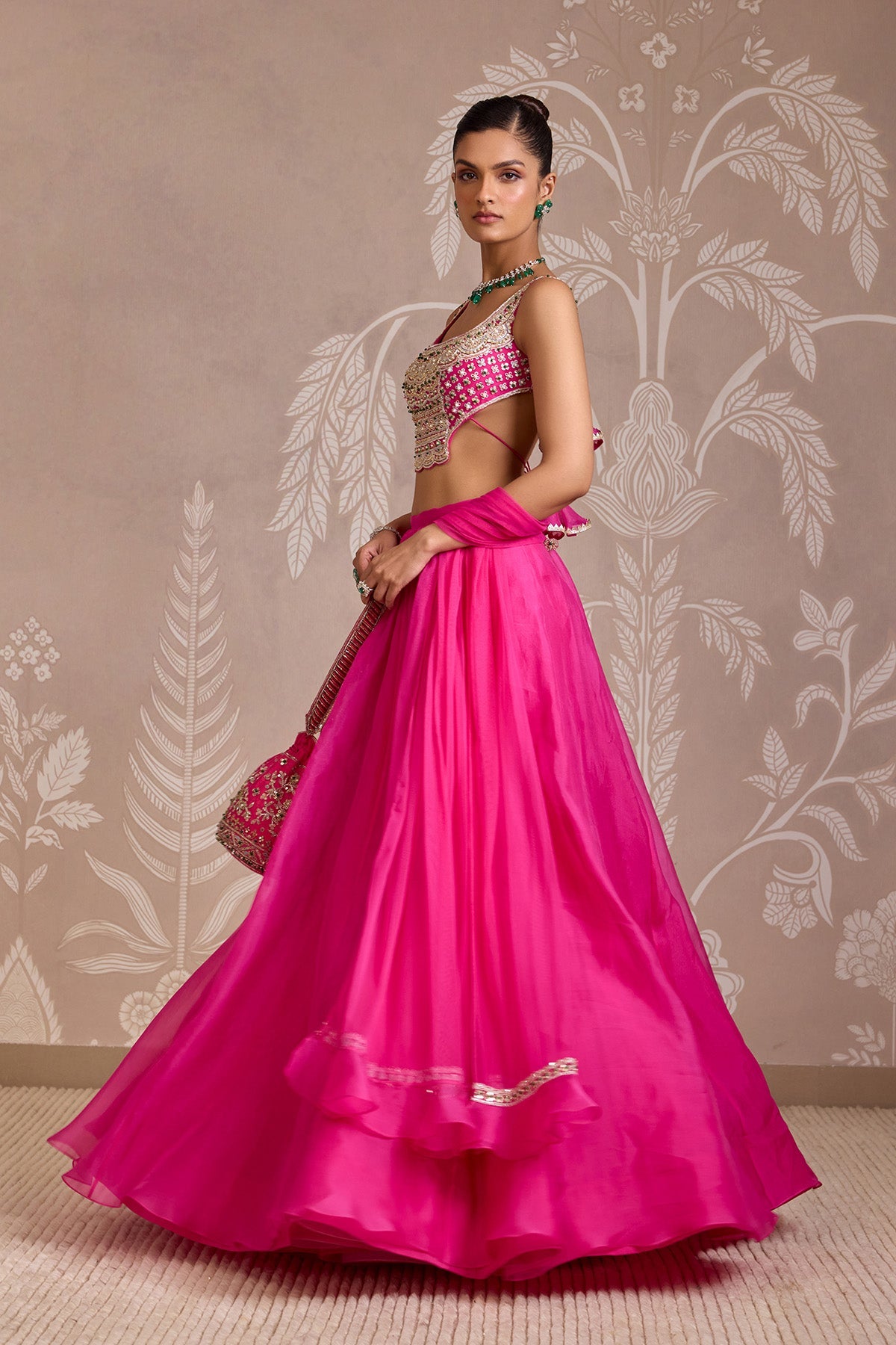 Floret lehenga set