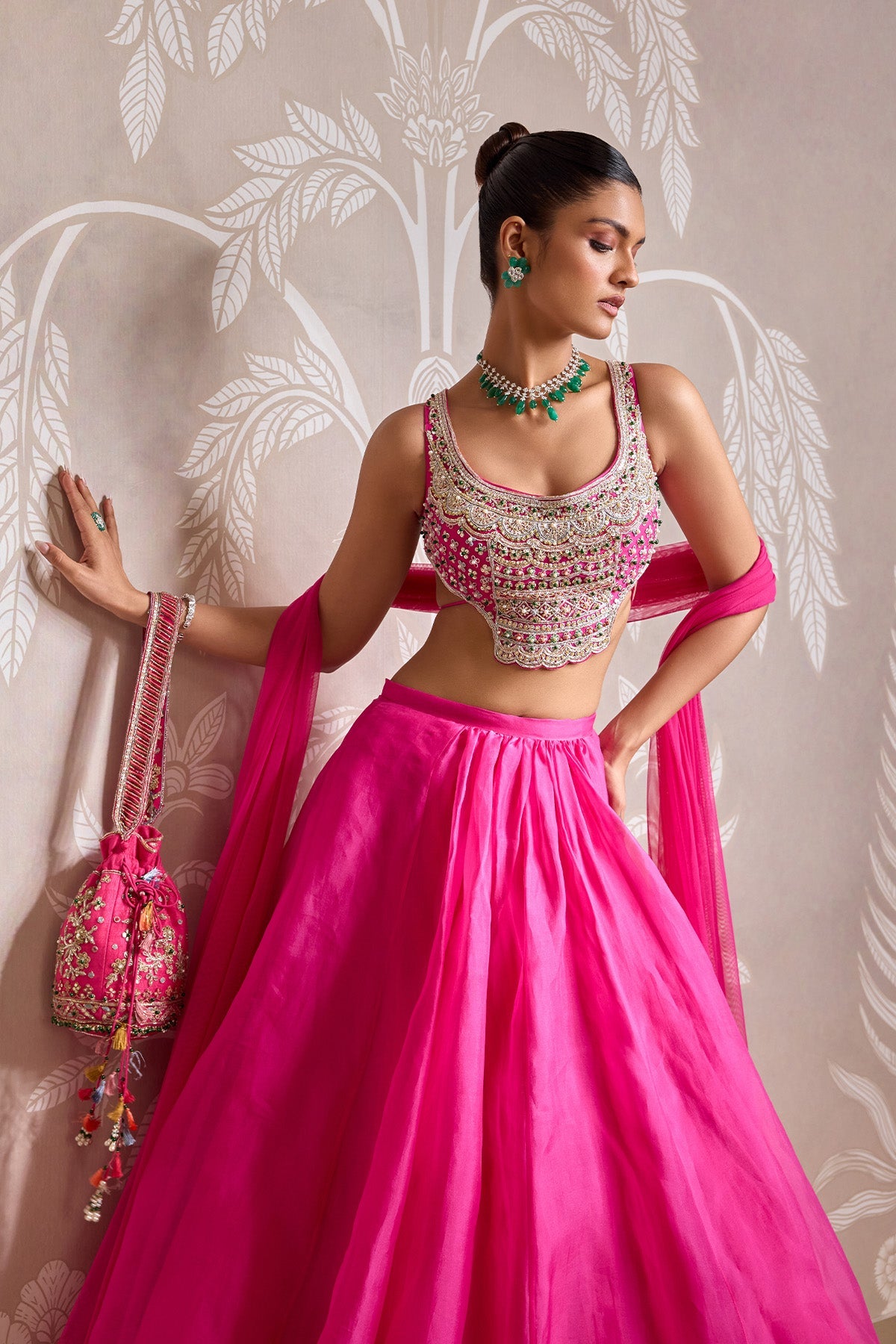 Floret lehenga set